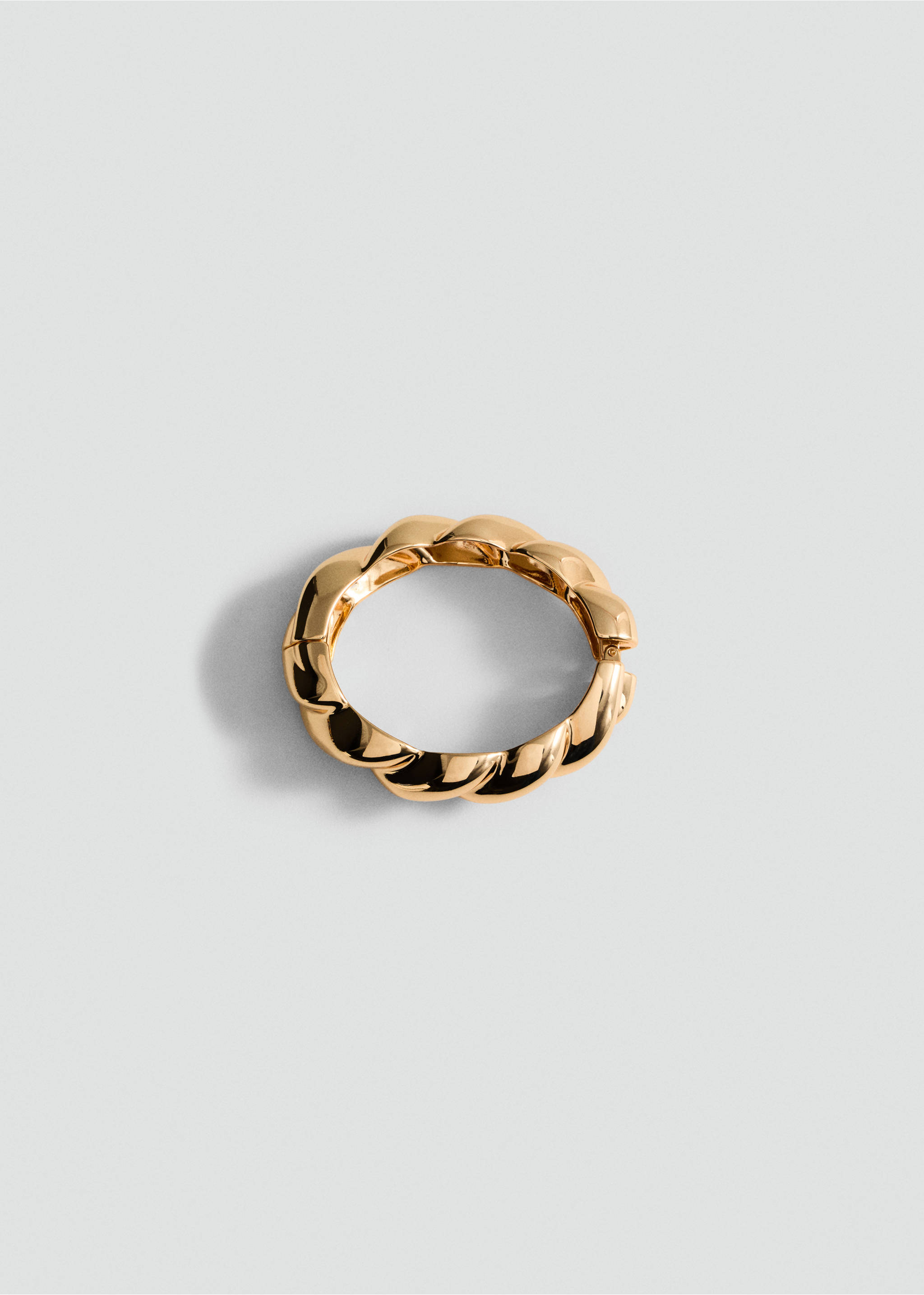 Embossed bracelet - Article without model, Gold. Ref: 87070436-00.