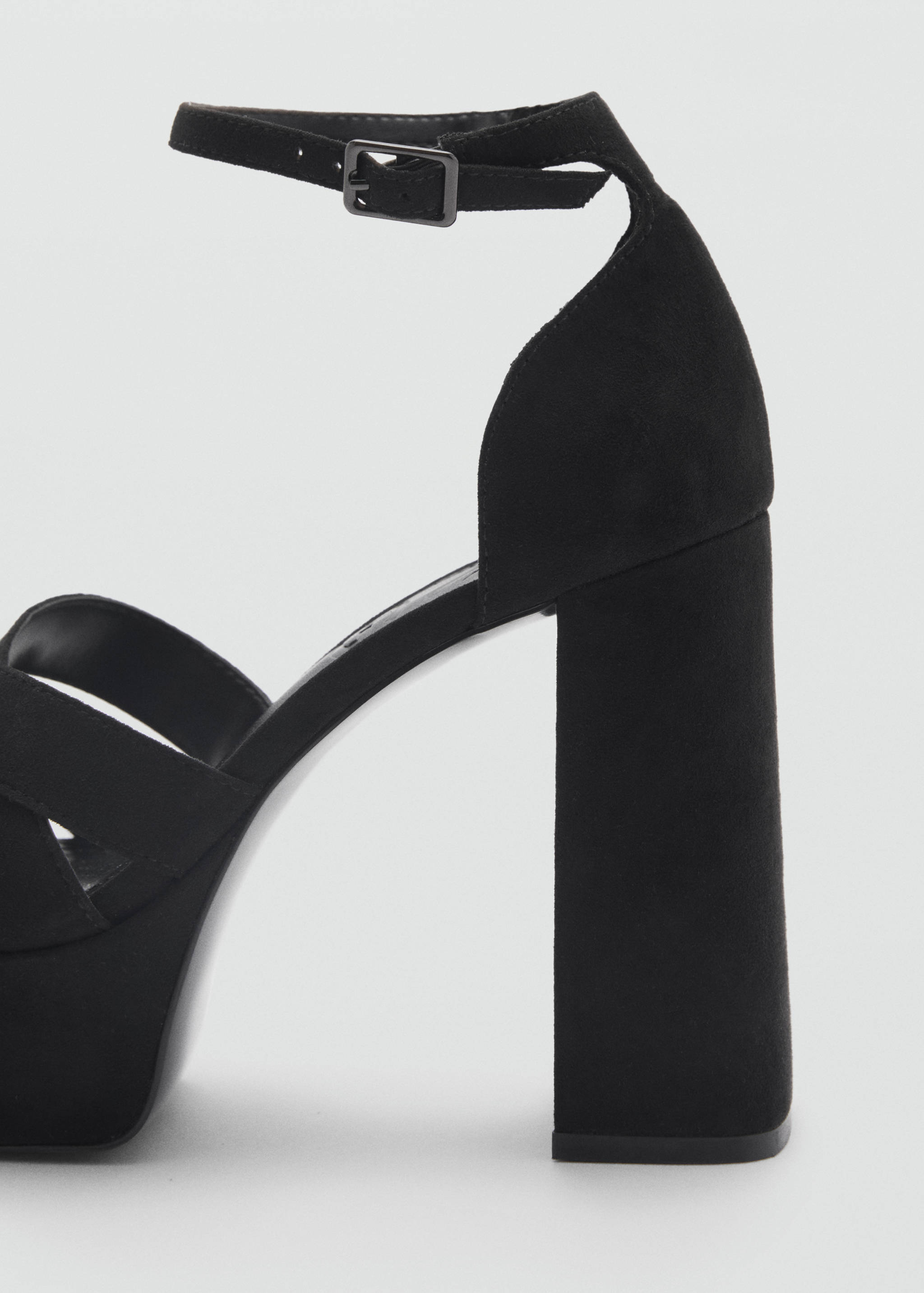 Sandales talon large bride de cheville - Détail de l'article 1