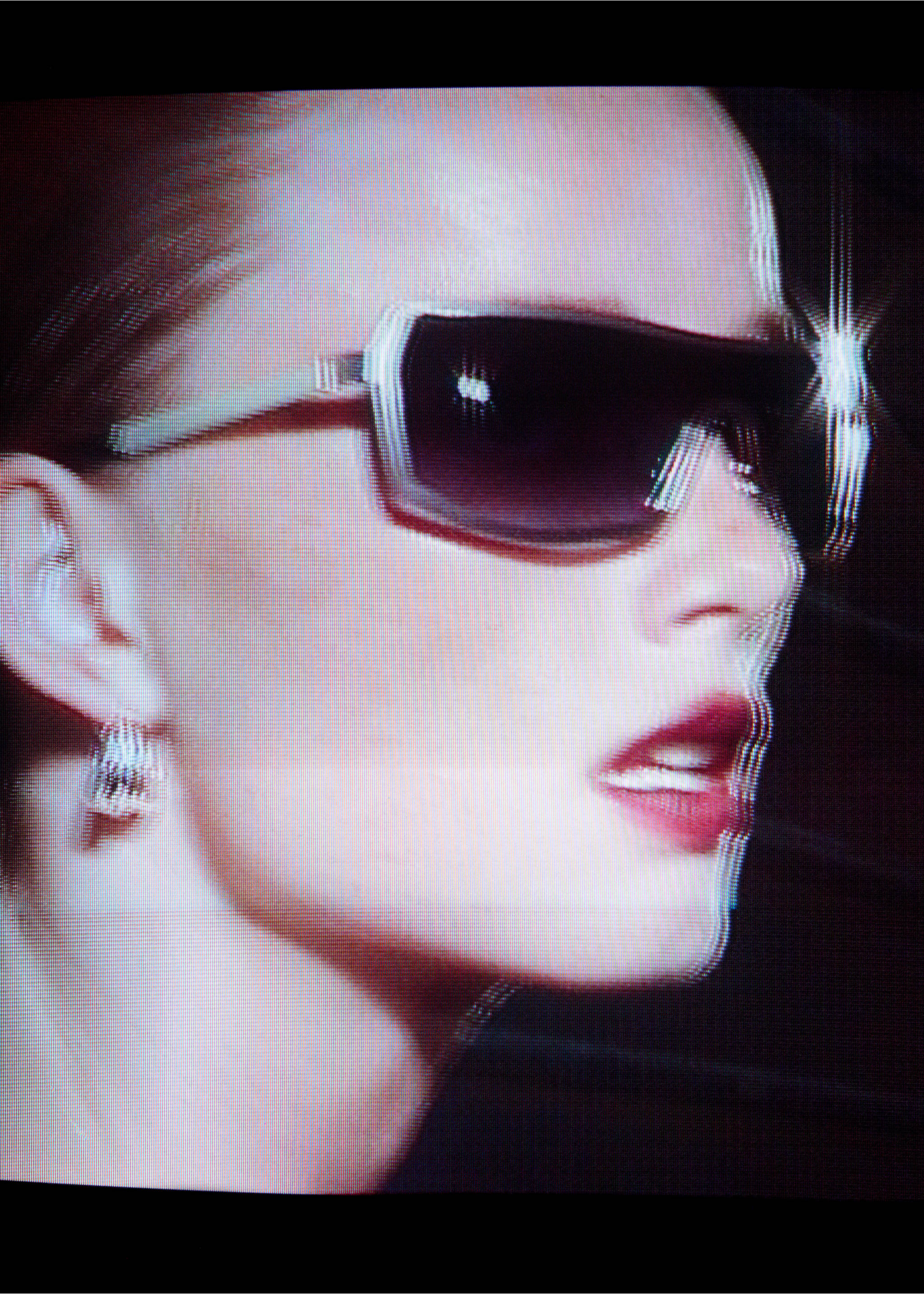 Screen style sunglasses - Details of the article 9, Gold. Ref: 87070441-00.
