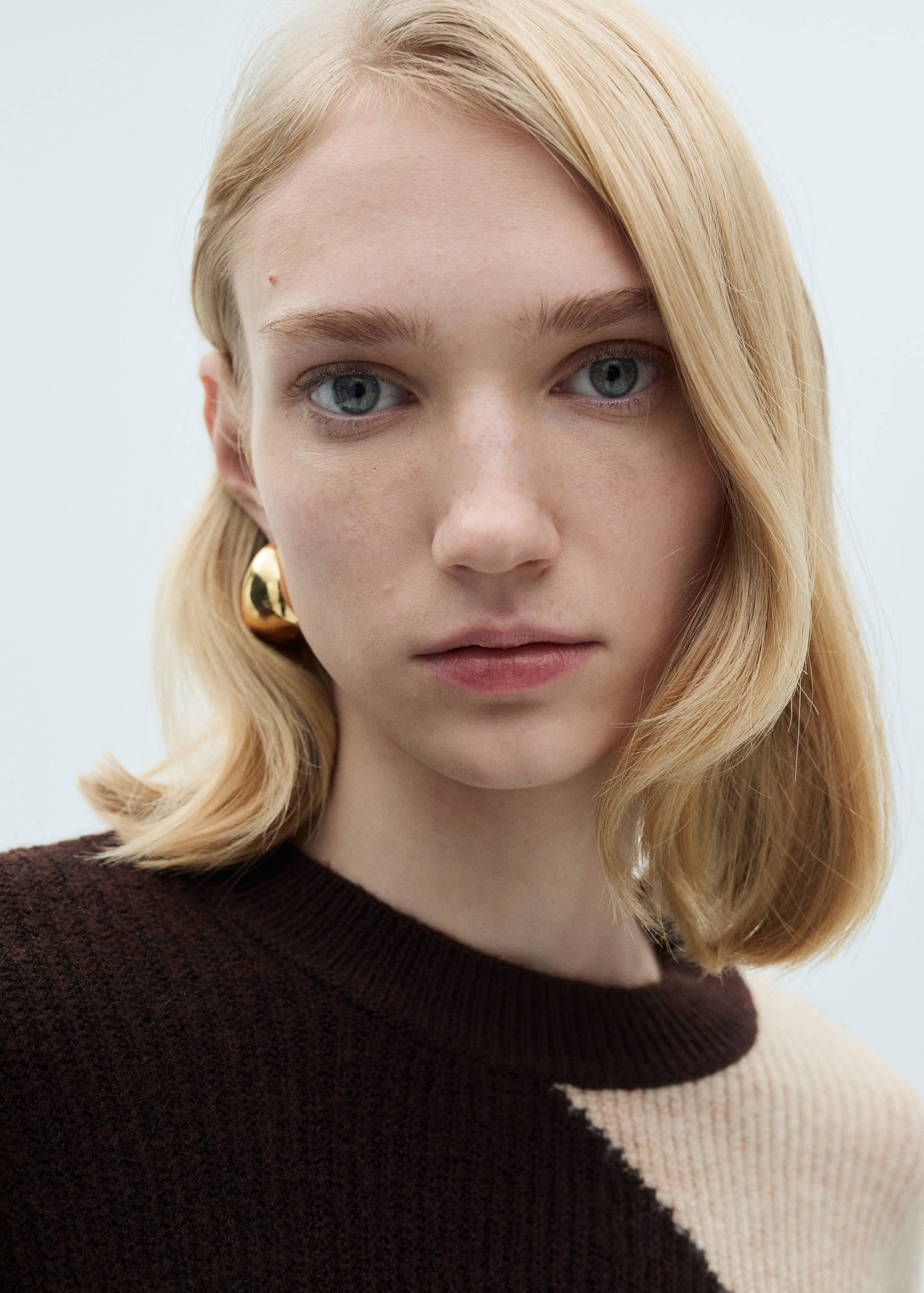 Knit striped sweater - Details of the article 1