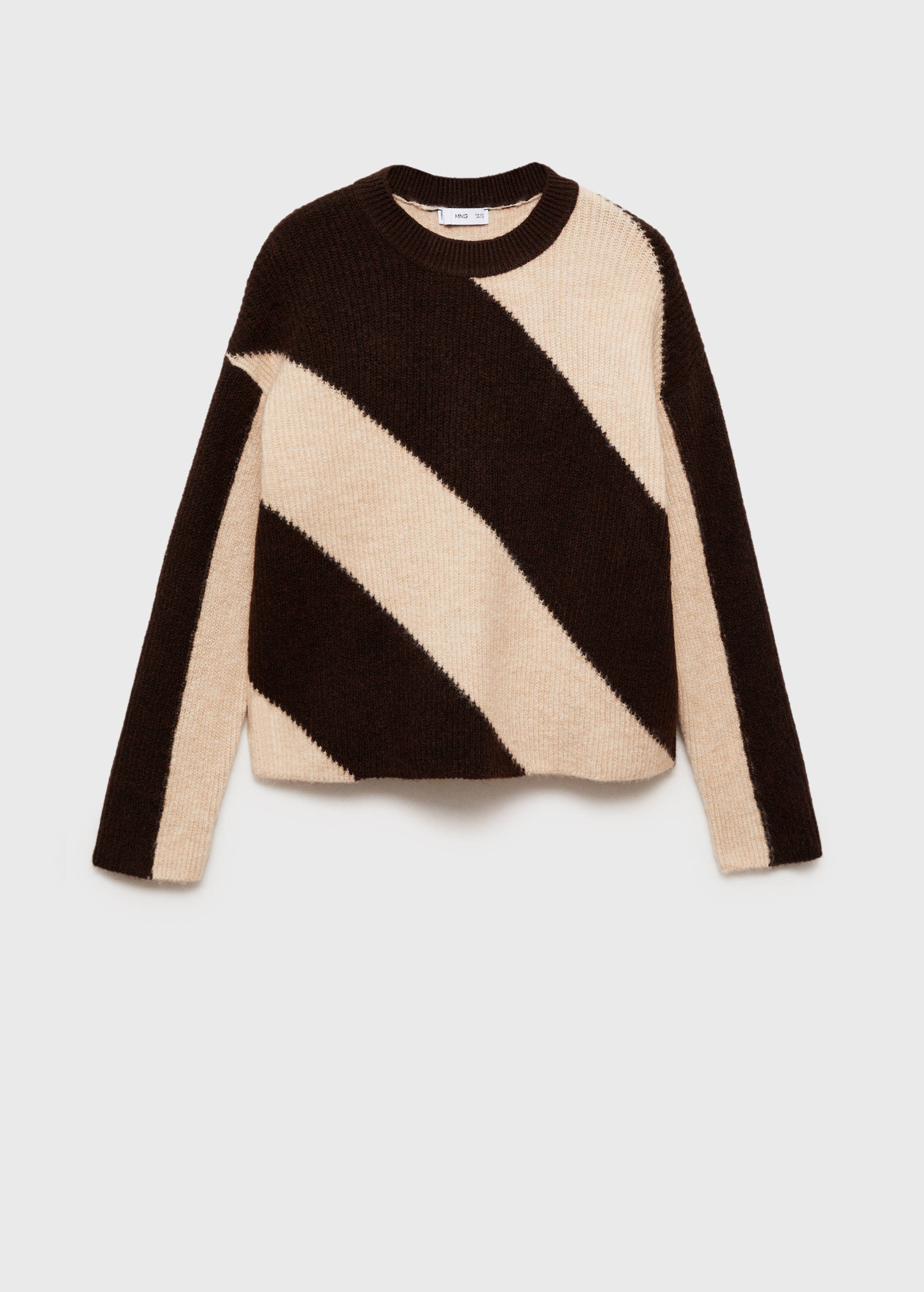 Knit striped sweater - Article without model