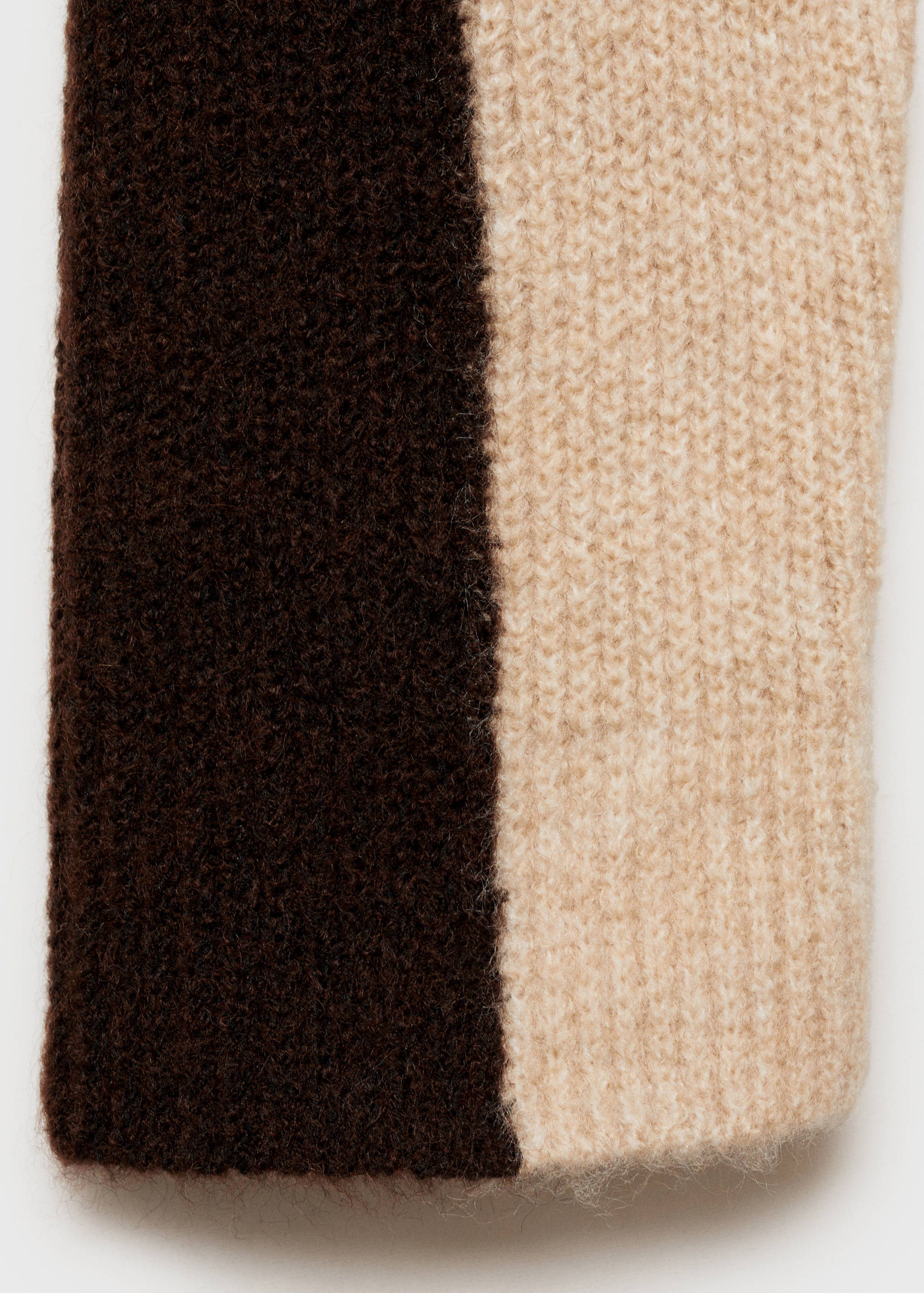 Knit striped sweater - Details of the article 0