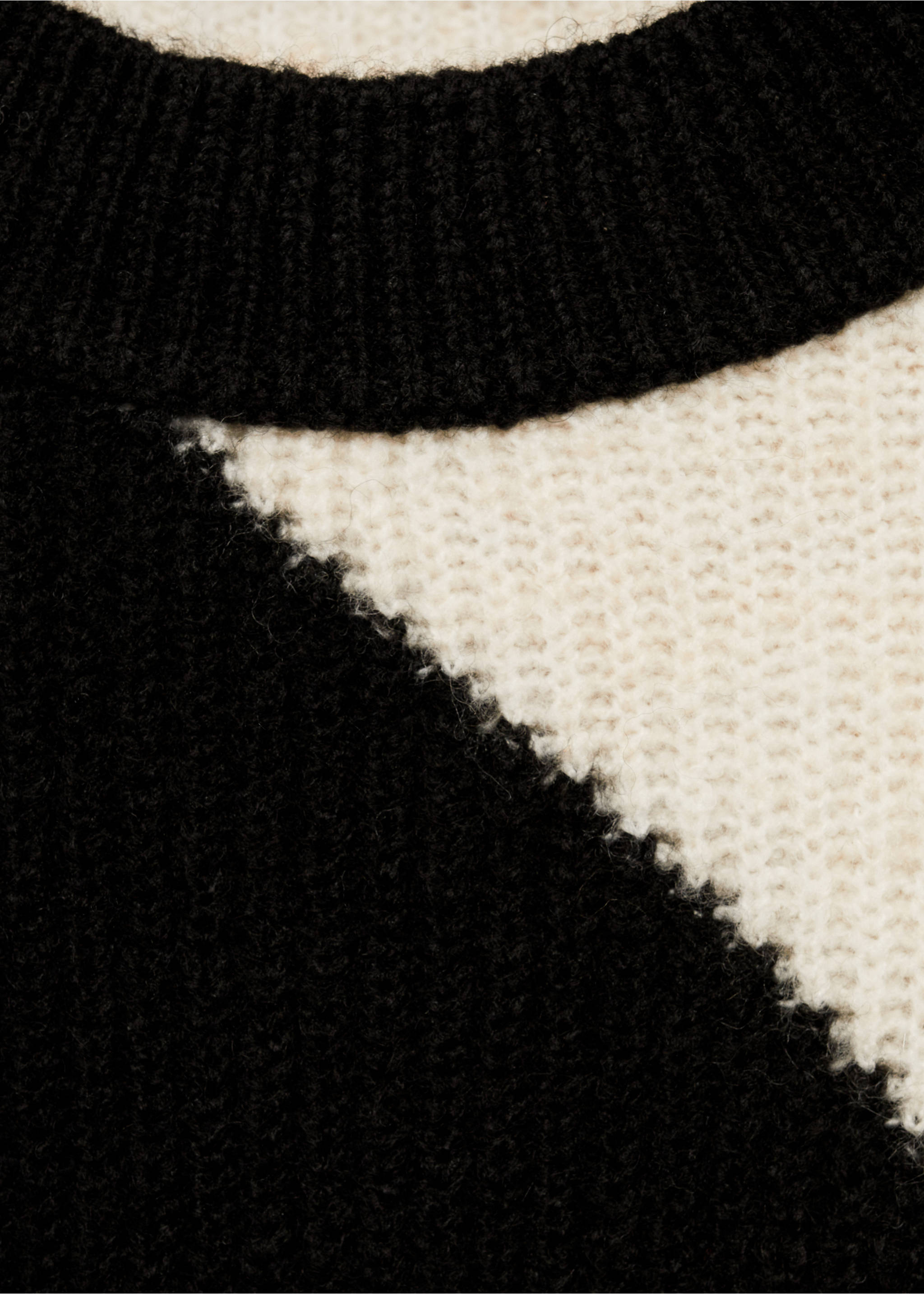 Jersey punto rayas - Detalle del artículo 8, Negro. Ref: 87070451-00.