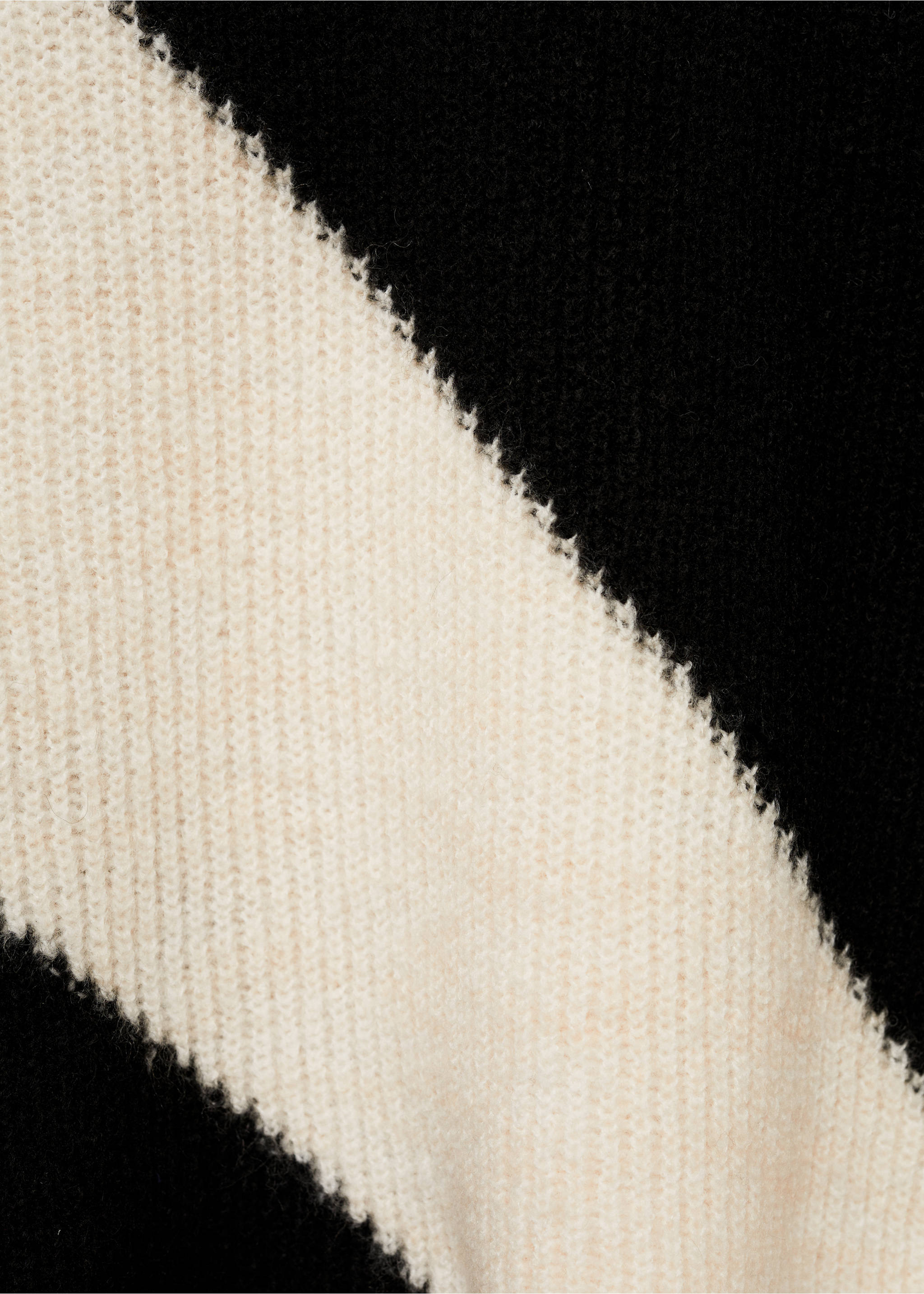 Jersey punto rayas - Detalle del artículo 0, Negro. Ref: 87070451-00.