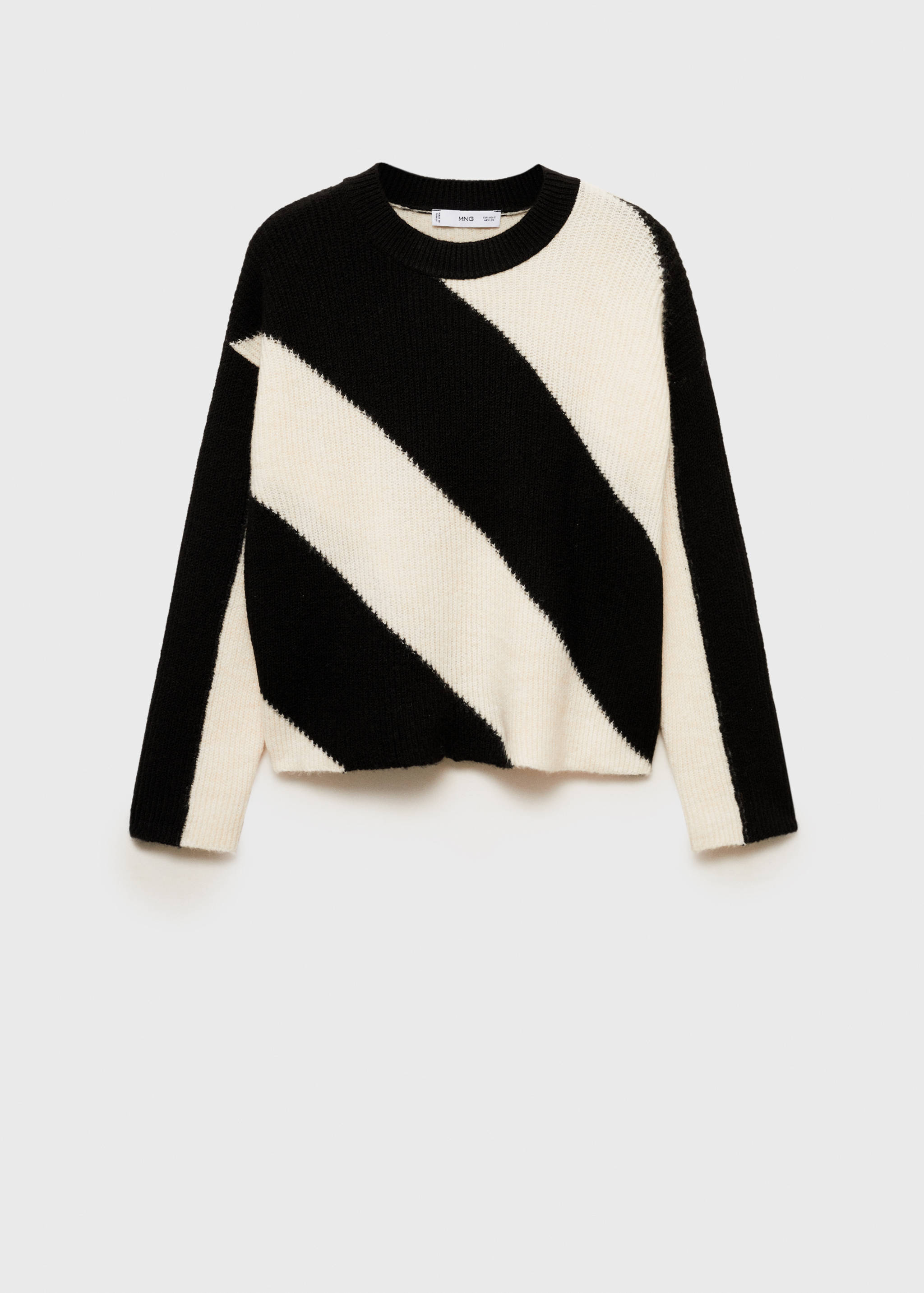 Pullover maglia a righe - Articolo senza modello