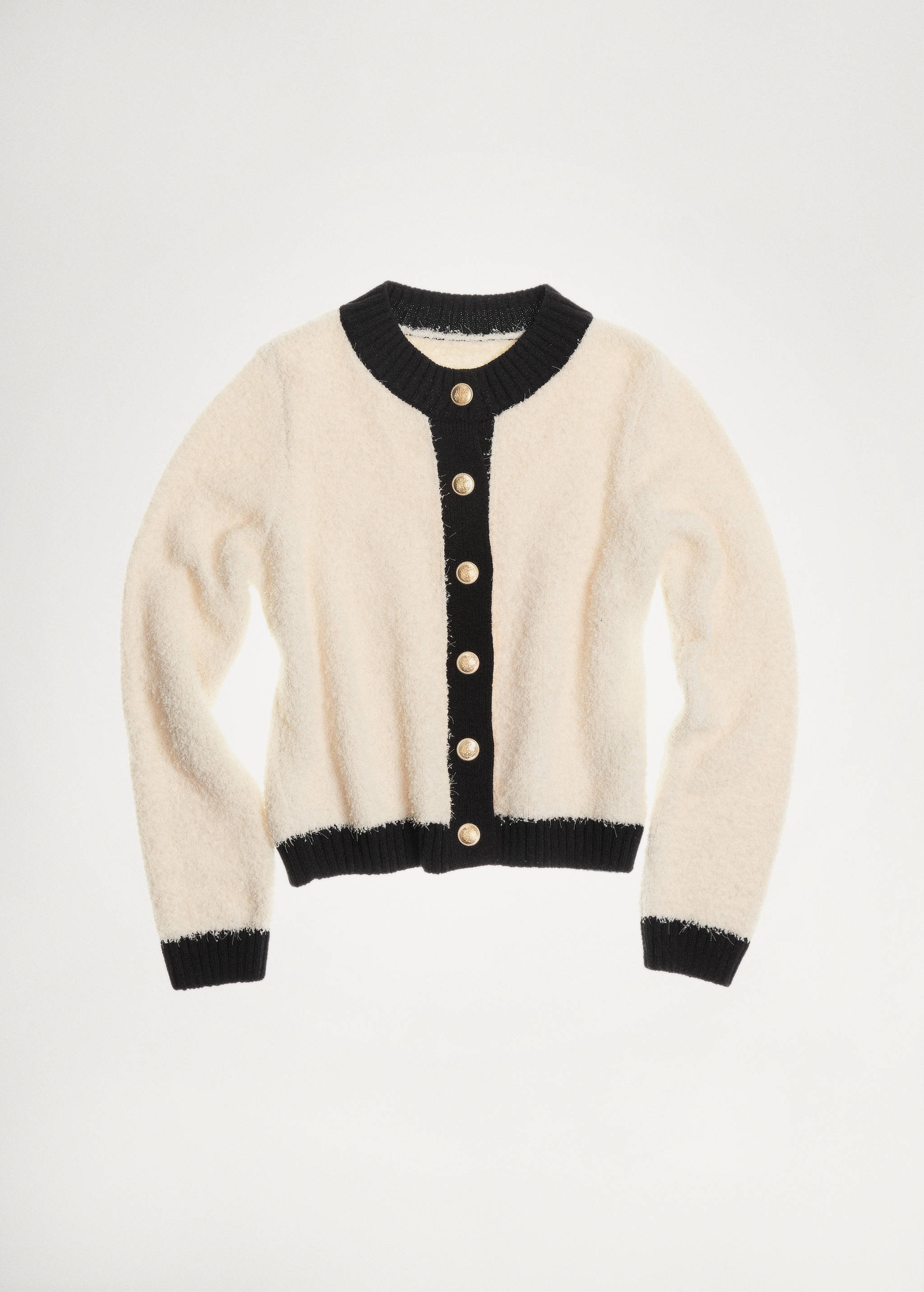 Contrasted buttons jacket - Details of the article 7