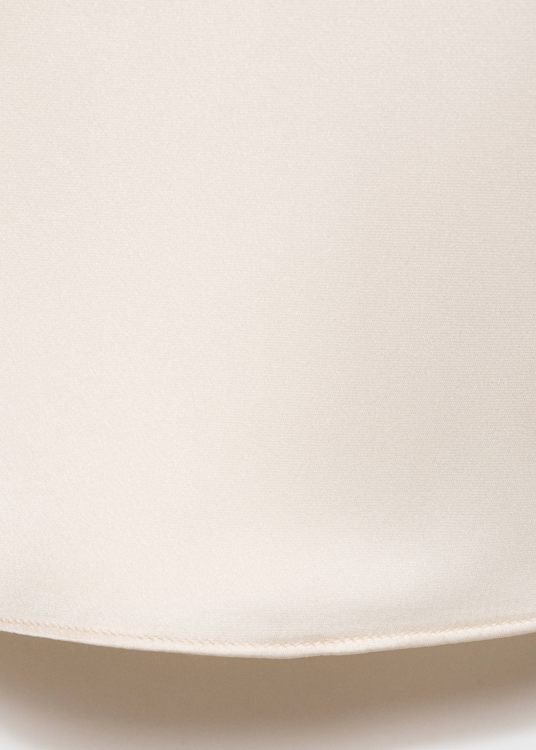 Midi satin skirt - Details of the article 0