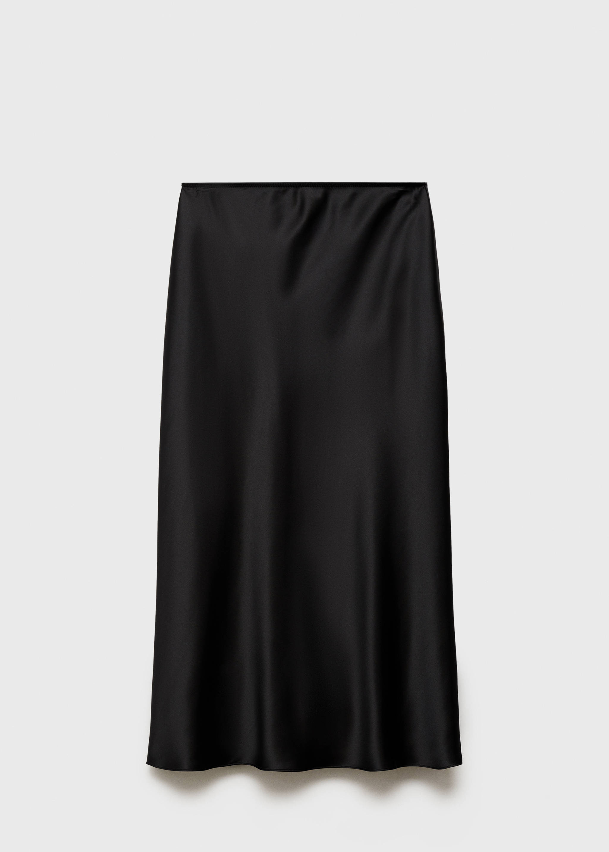 Midi satin skirt - Article without model