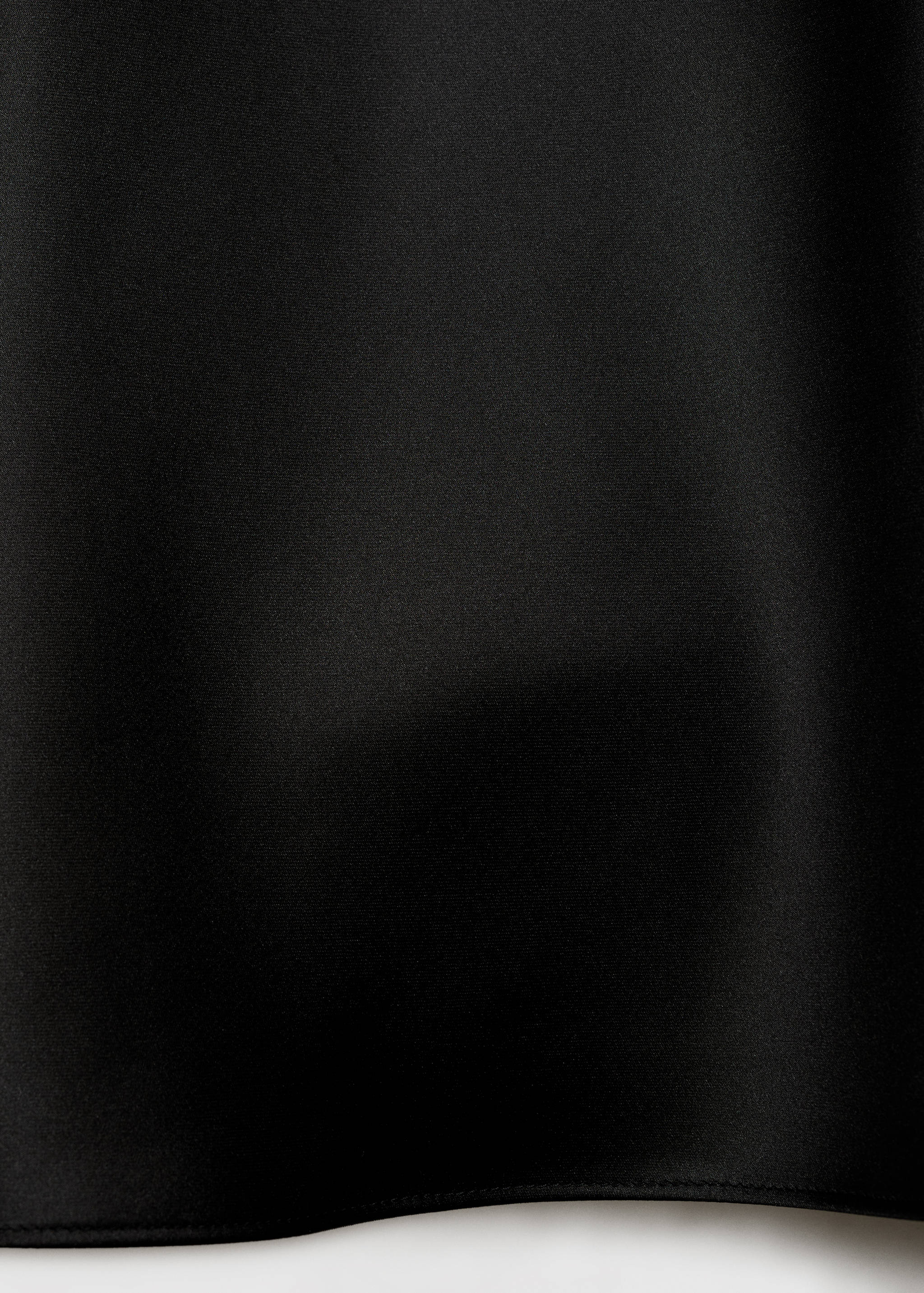 Midi satin skirt - Details of the article 8