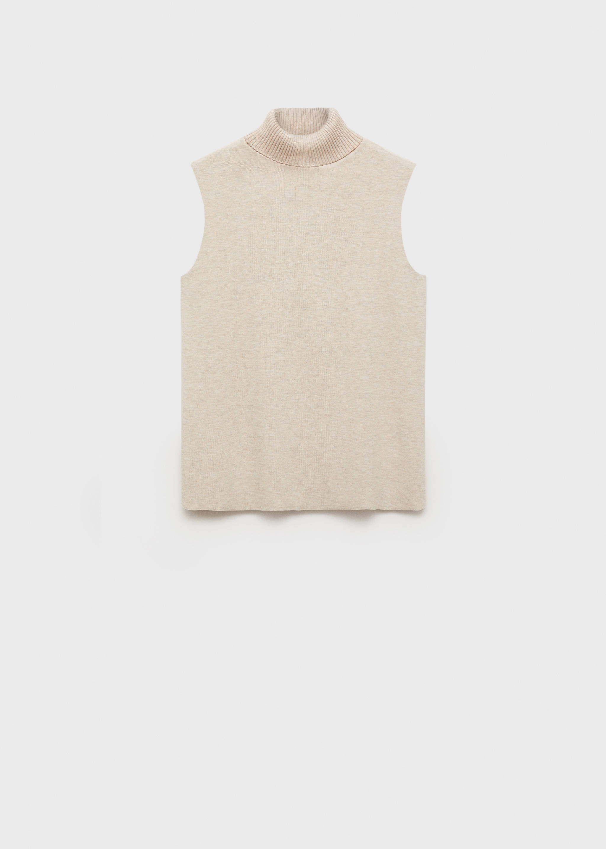 Turtleneck knitted top - Article without model