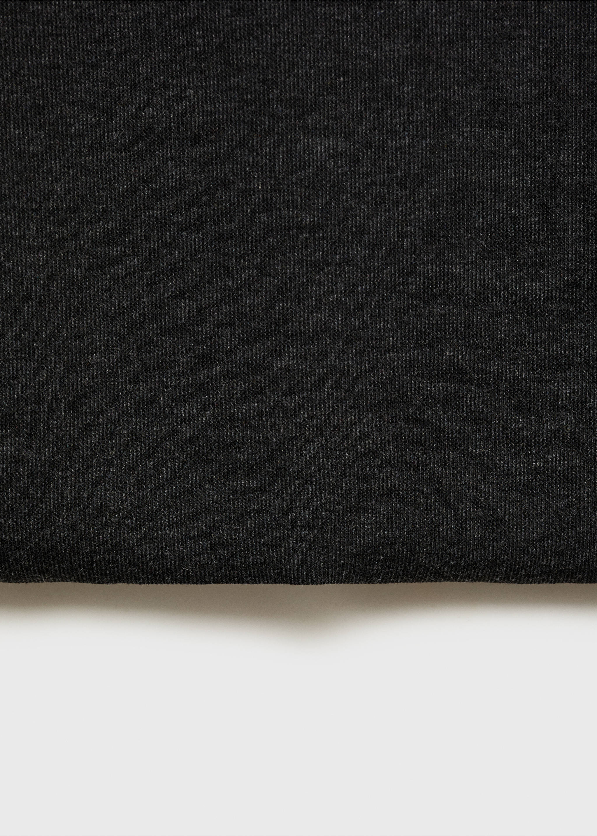 Top maille col montant - Détail de l'article 0, Gris chiné foncé. Ref: 87070456-00.