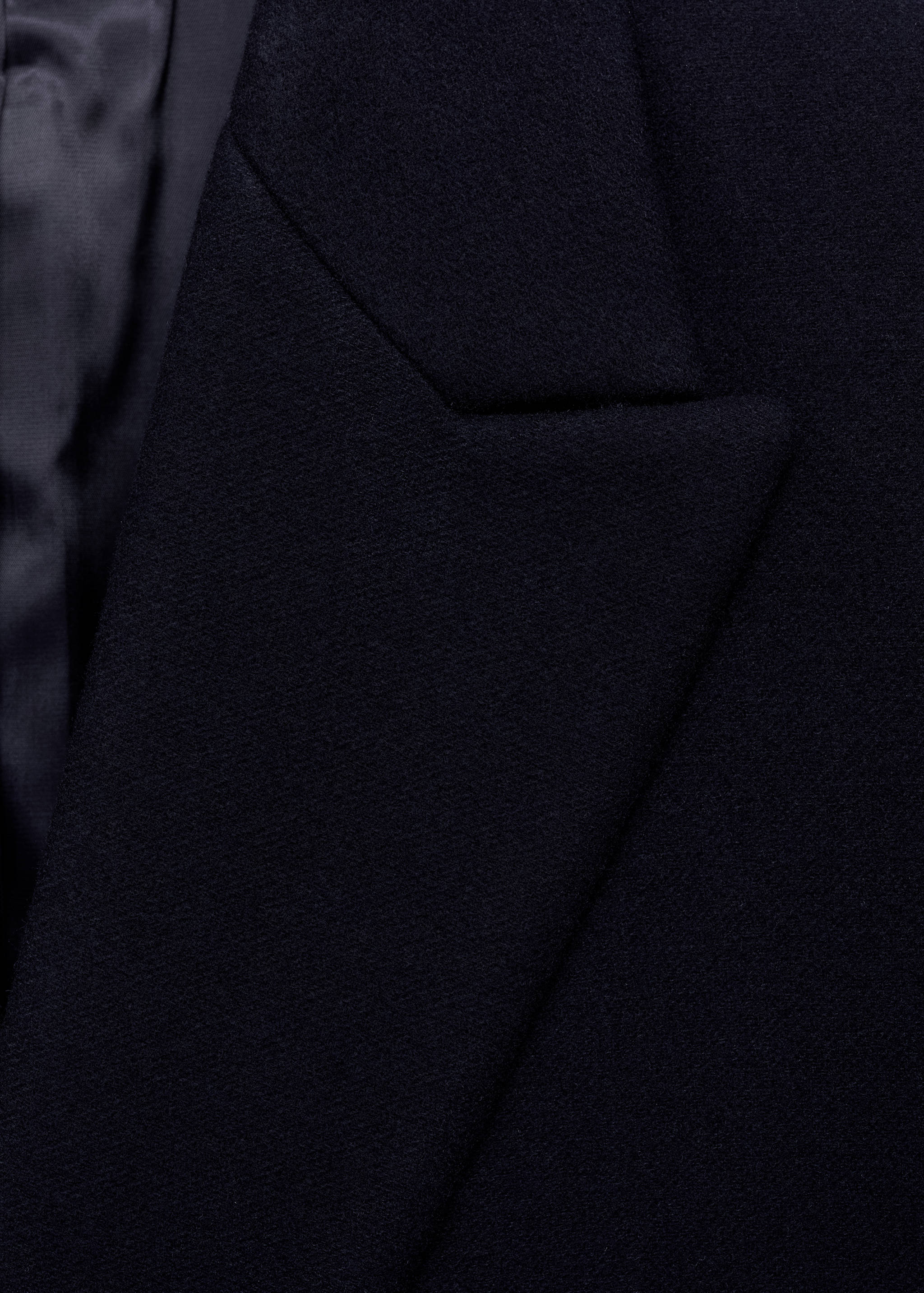 Abrigo largo lana relaxed fit - Detalle del artículo 8