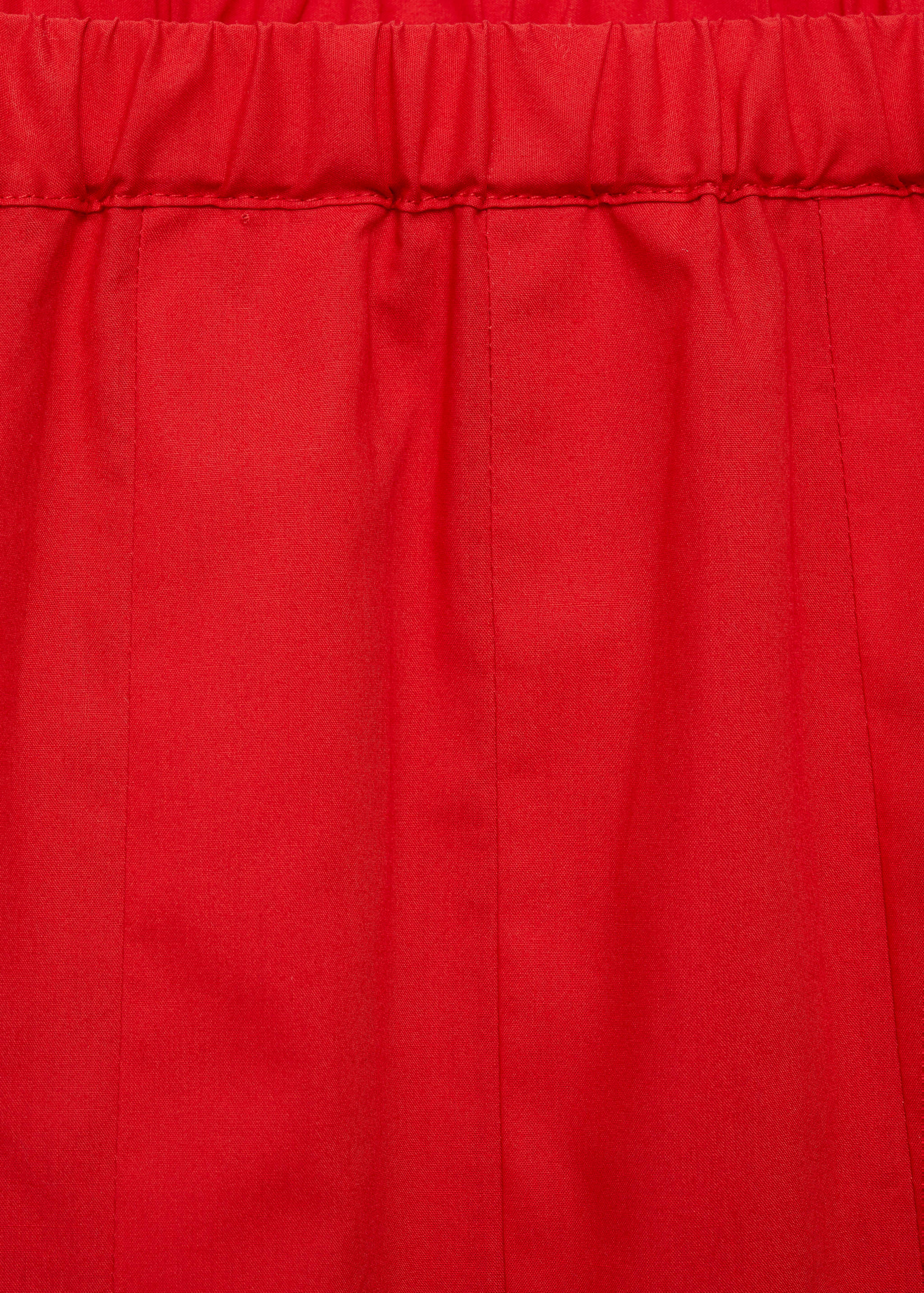 Saia de algodão com pregas - Pormenor do artigo 8