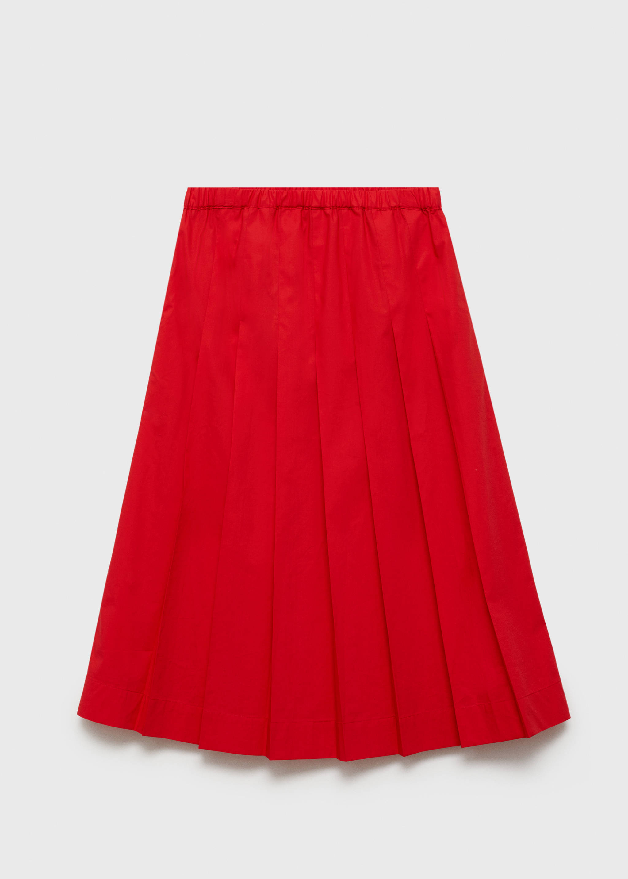 Cotton pleated skirt - Article without model