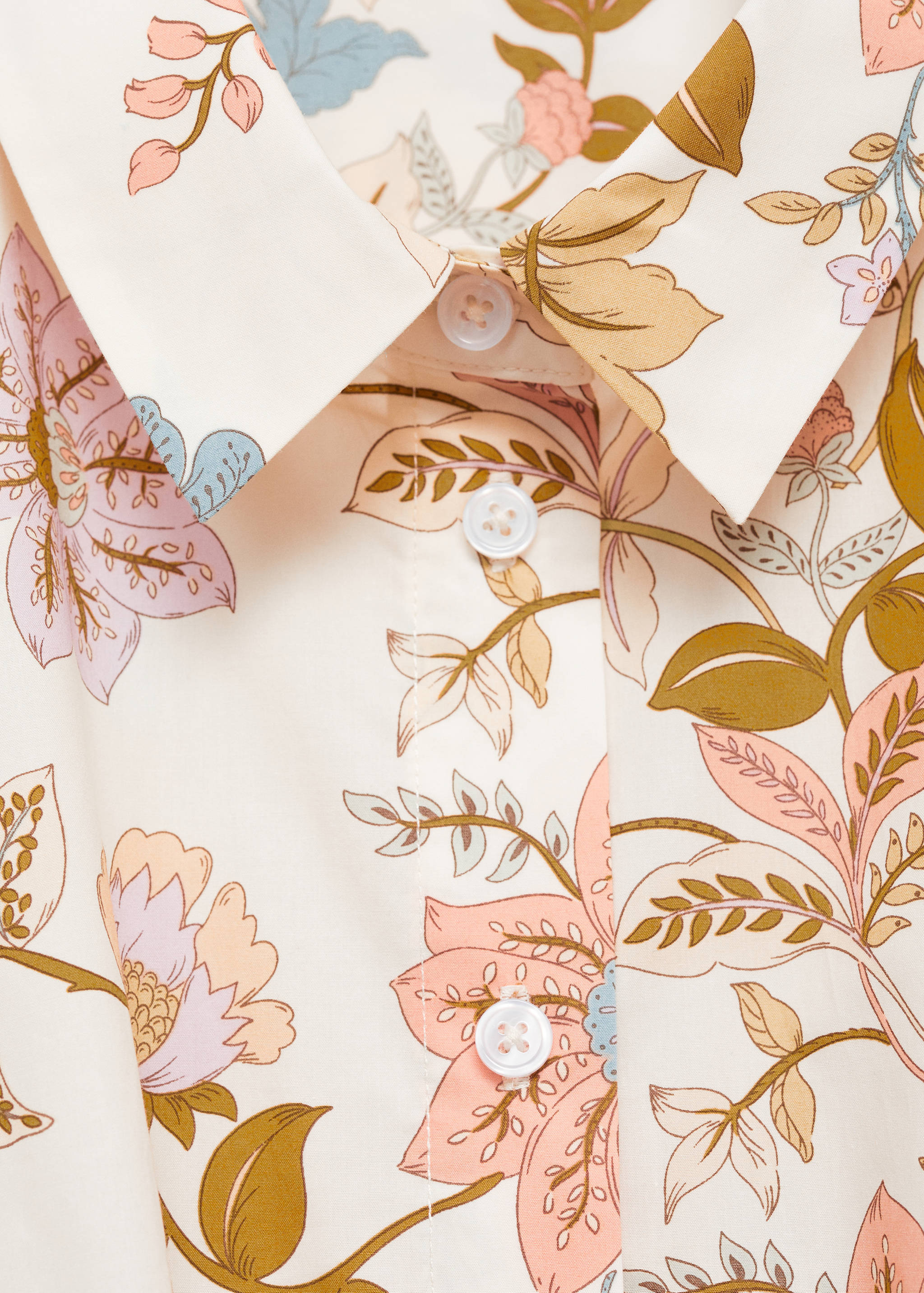 Vestido nudo estampado floral - Detalle del artículo 8