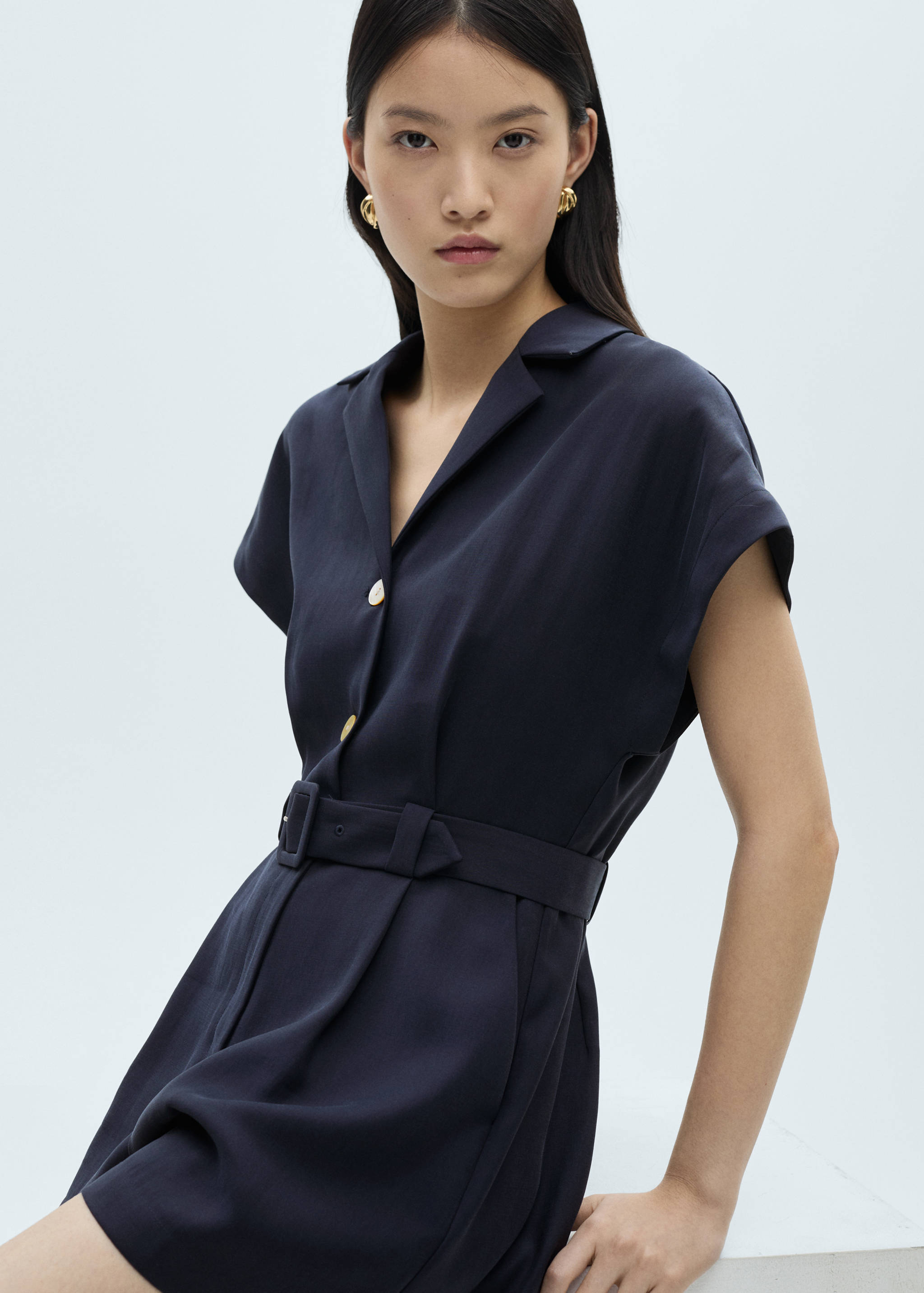 Salopetă scurtă cu cordon - Detaliu al articolului 2