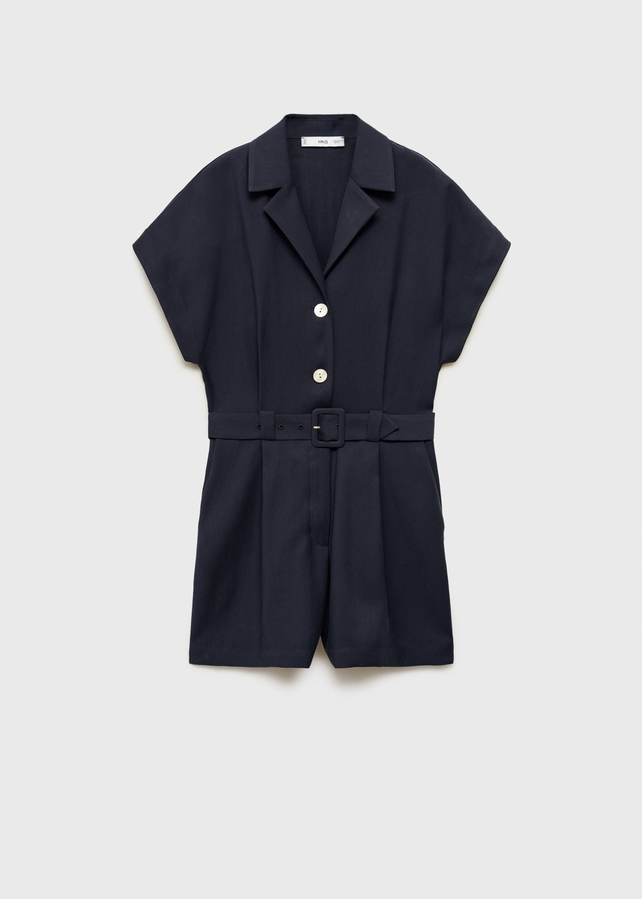 Salopetă scurtă cu cordon - Articol fără model