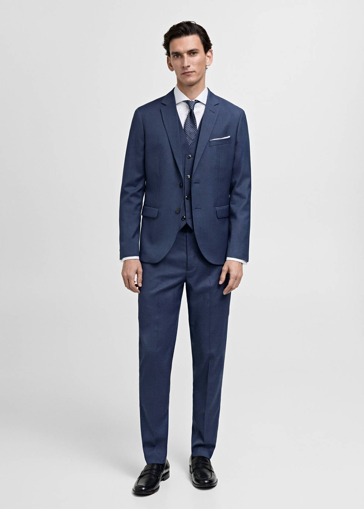 Paris super slim-fit suit waistcoat