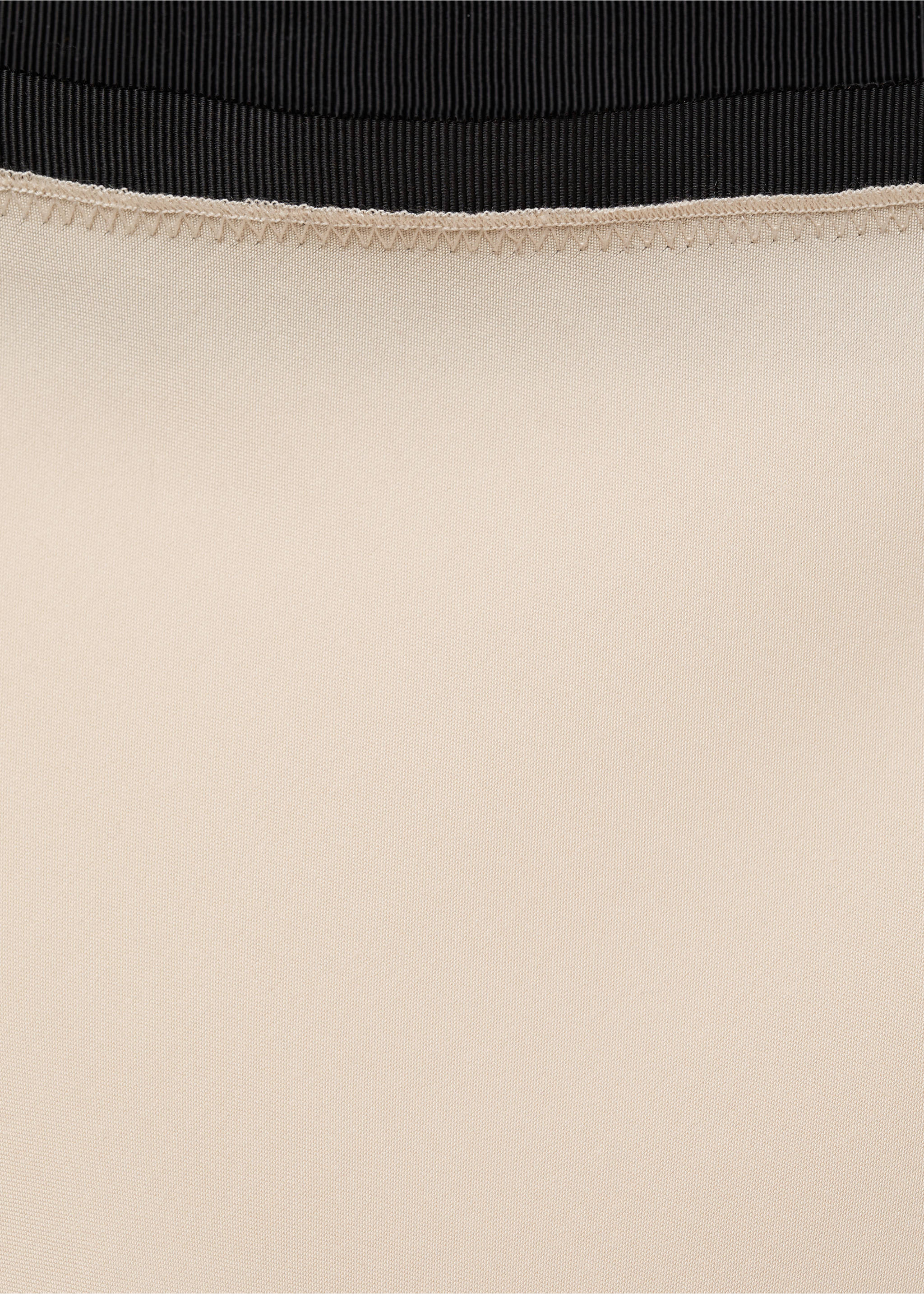 Kjol midi satin - Detaljer om artikeln 8, Beige. Ref: 87070591-00.