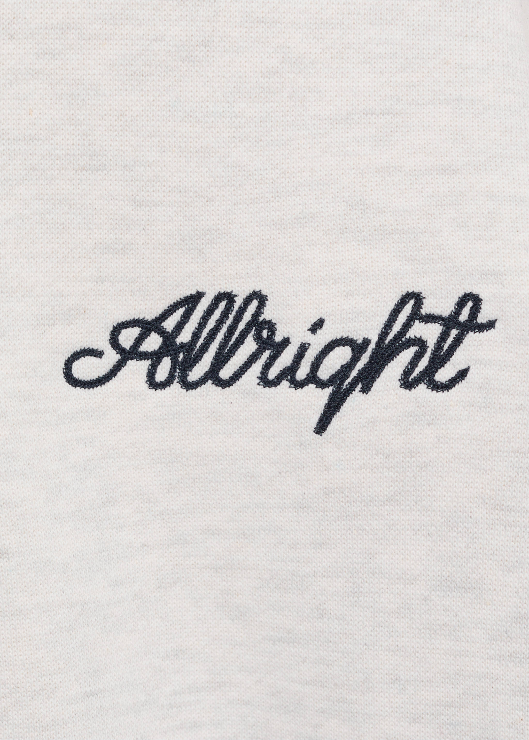 Sweatshirt mit Zip und Schriftzug - Detail des Artikels 8, Hellgrau meliert. Ref: 87070592-00.