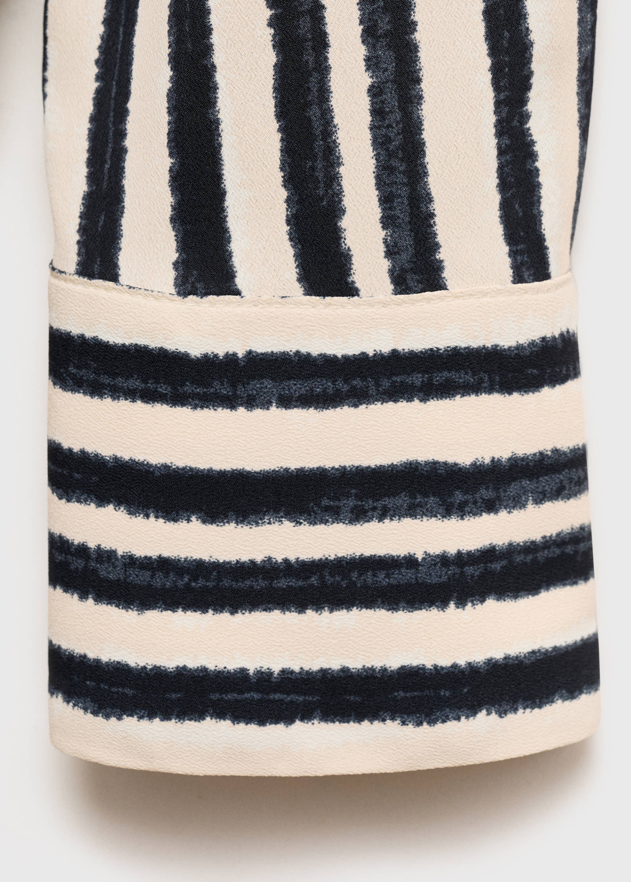 Camisa fluida riscas - Pormenor do artigo 0