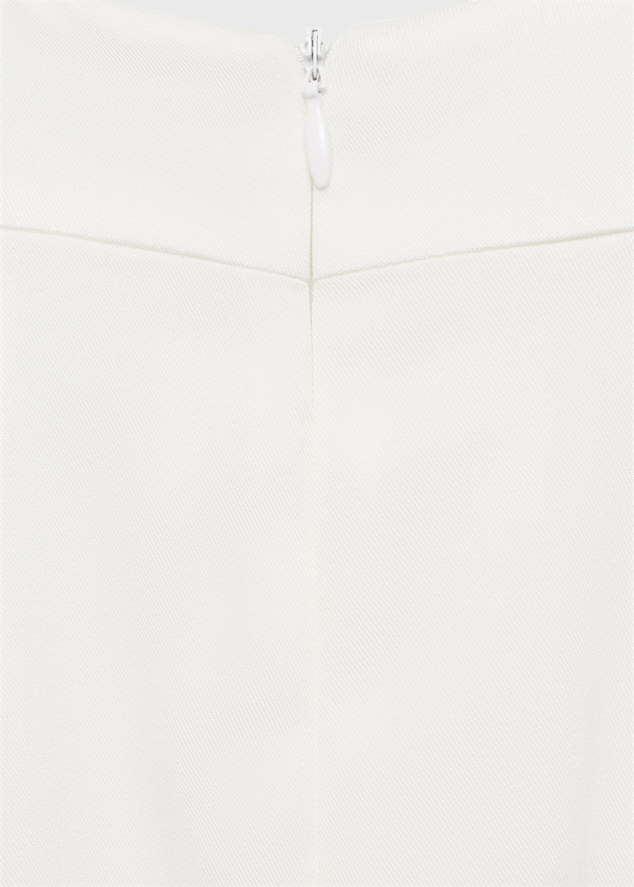 Contrast belt dress - Details of the article 0