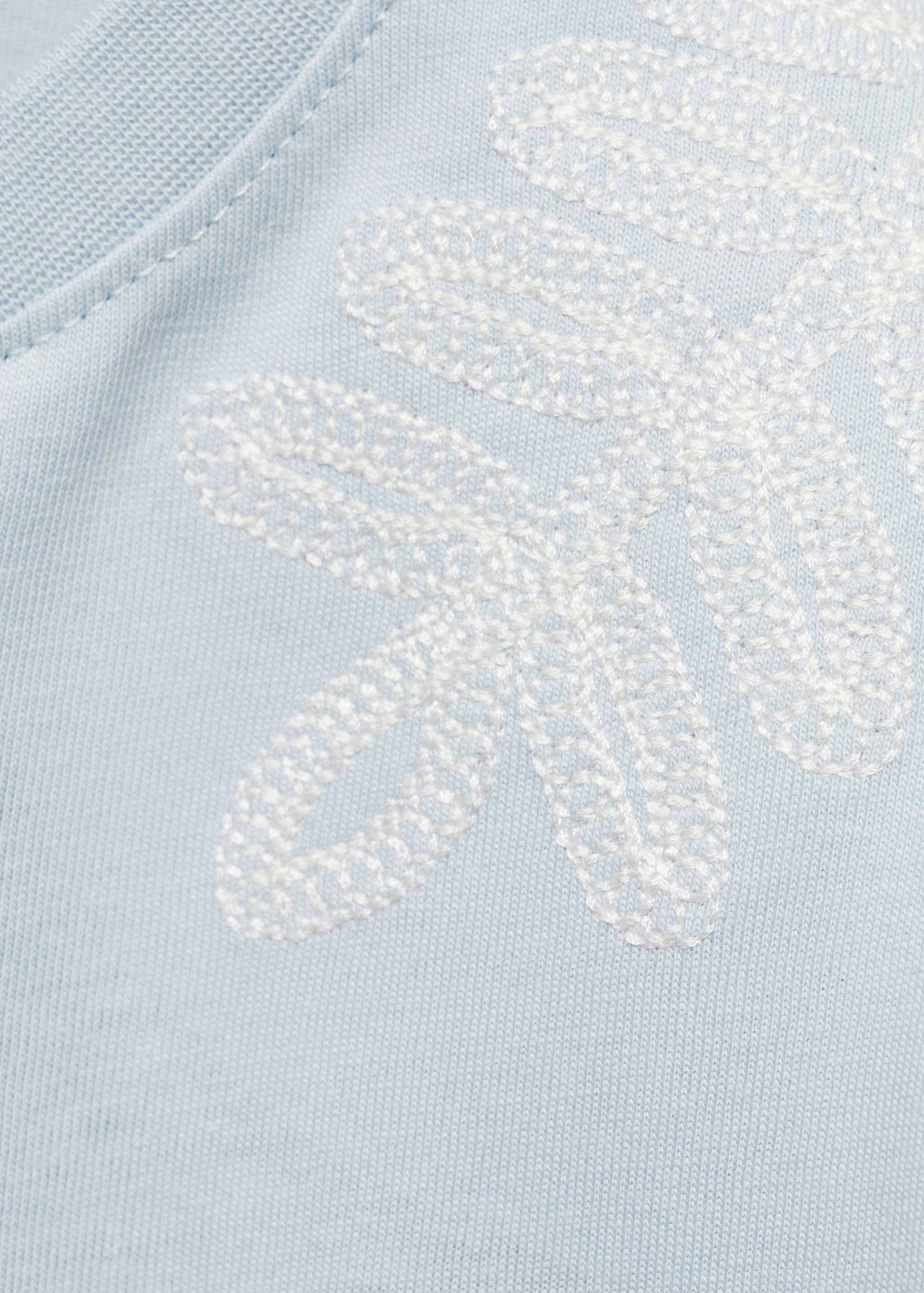 Embroidered detail T-shirt - Details of the article 8