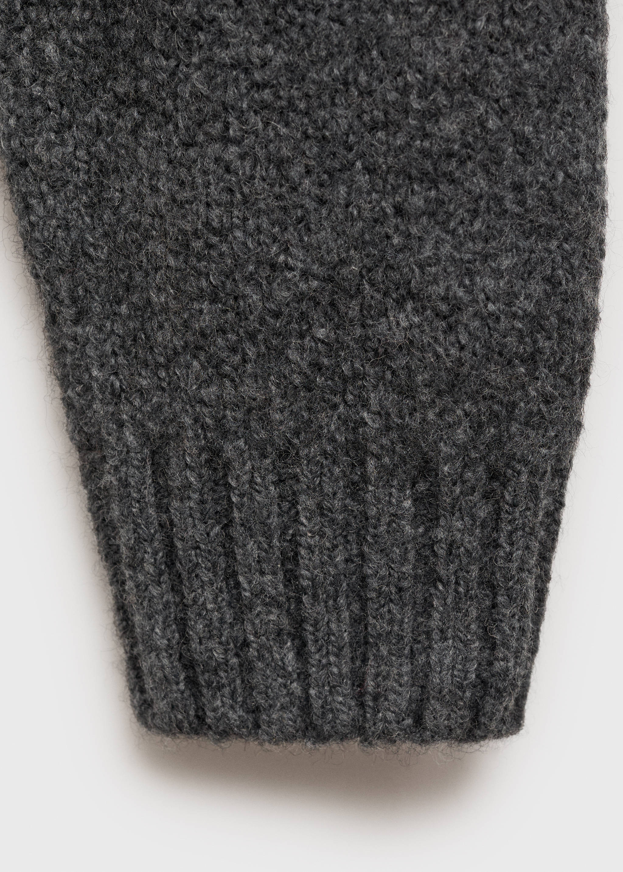 Cardigan de malha com mescla de lã - Pormenor do artigo 0