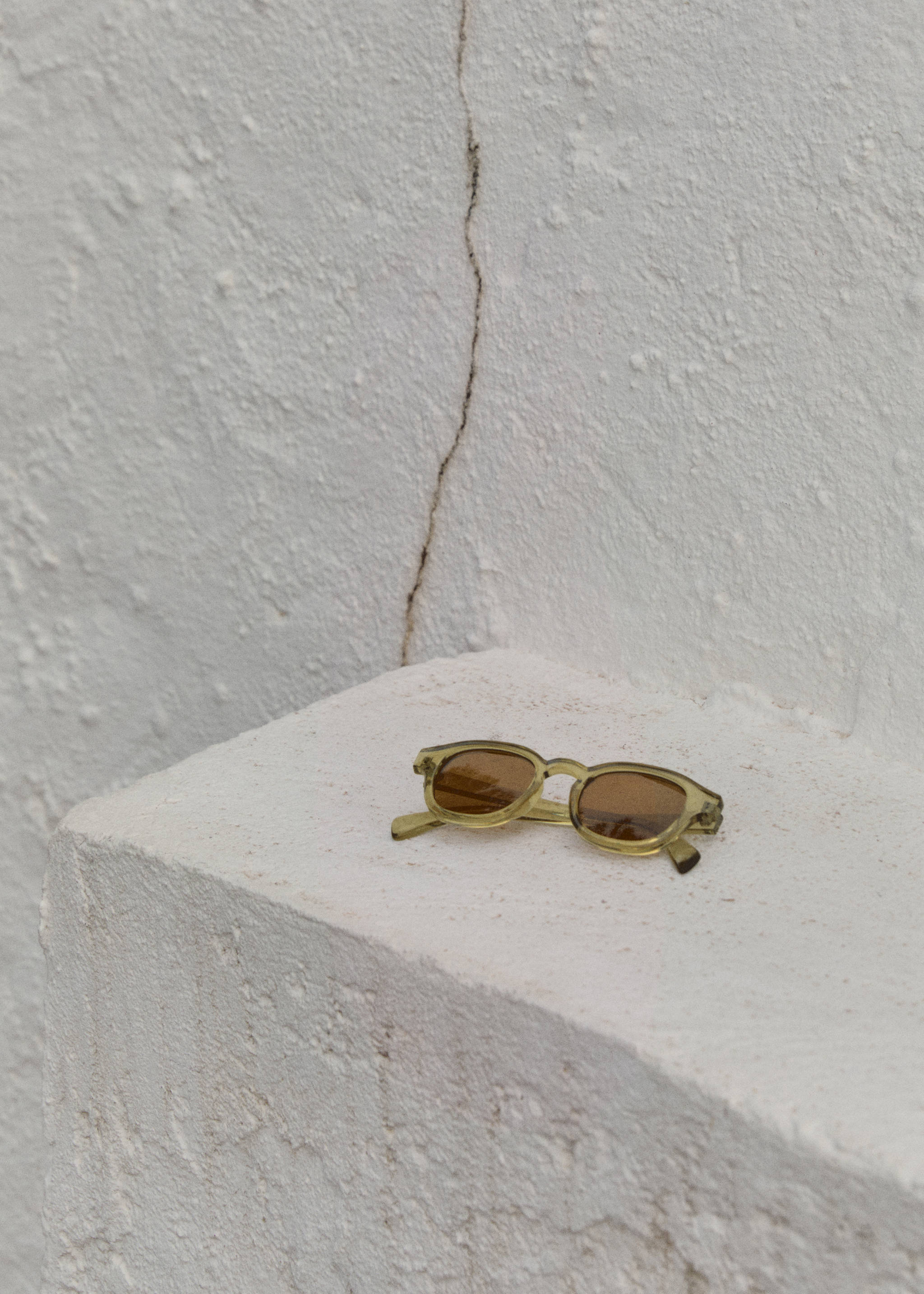 Round-framed sunglasses - General plane