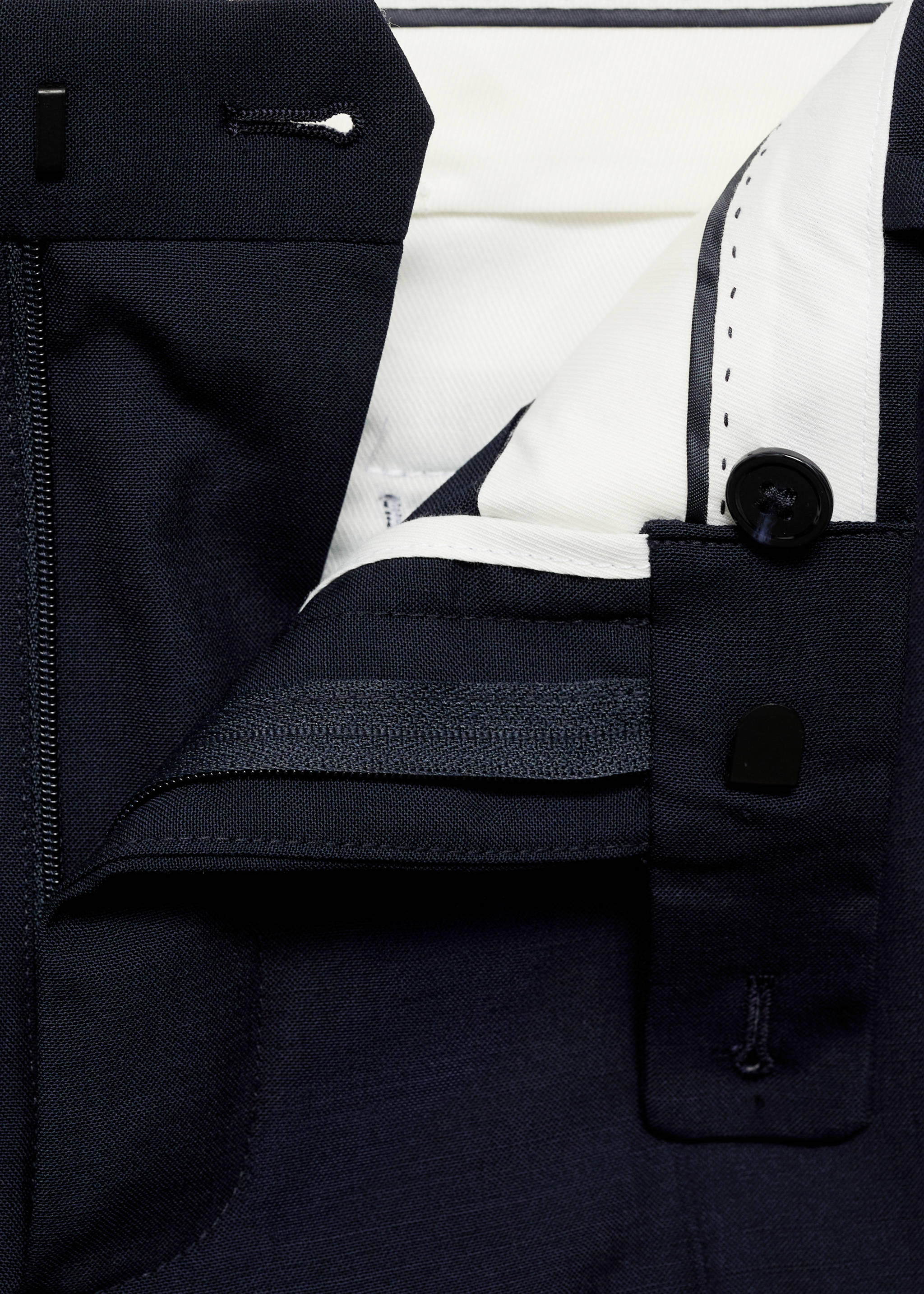 Turin 100% wool suit trousers - Details of the article 8