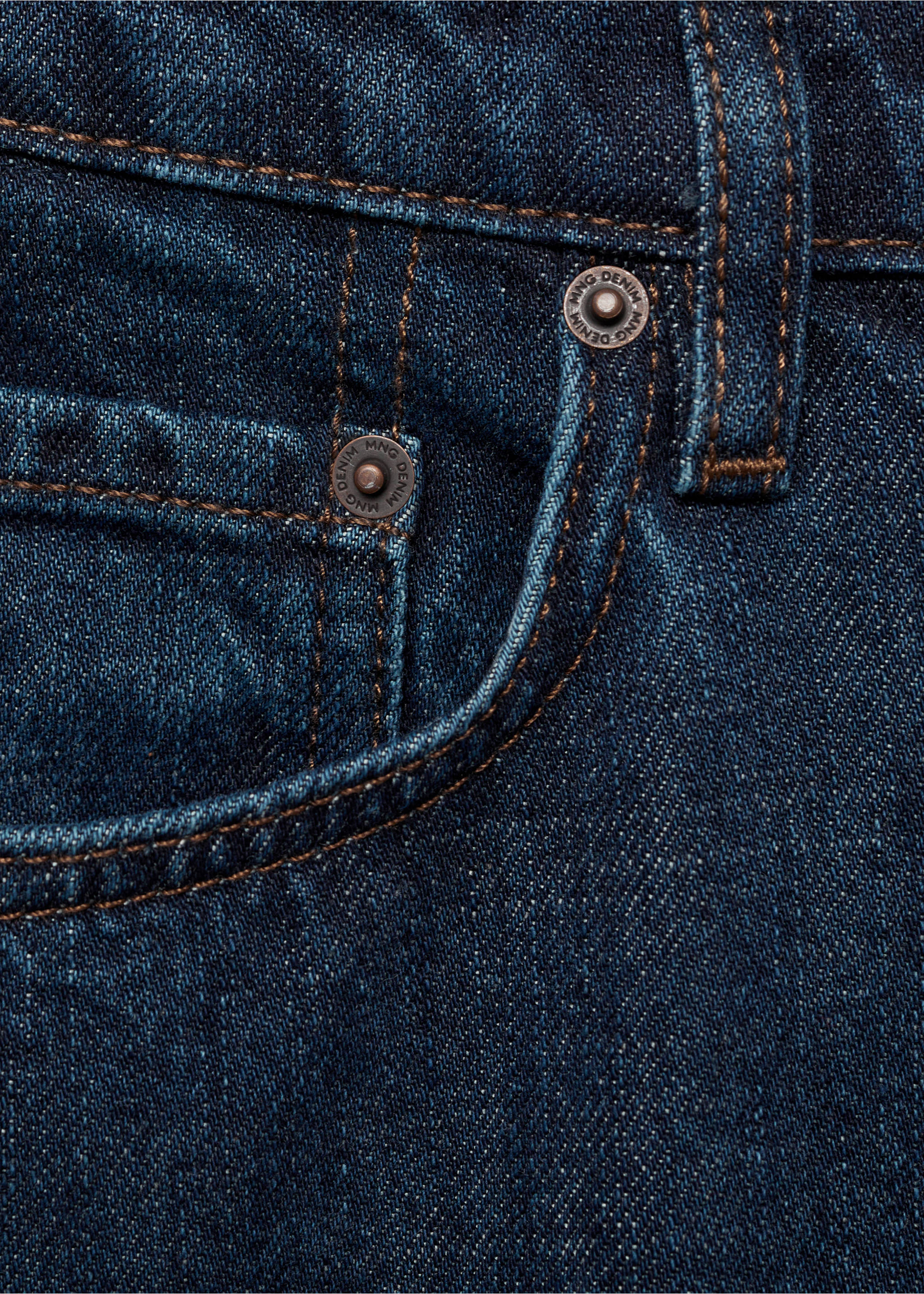 Tmavé džíny Moby straight fit - Detail zboží 0, Modrá. Ref: 87070618-00.