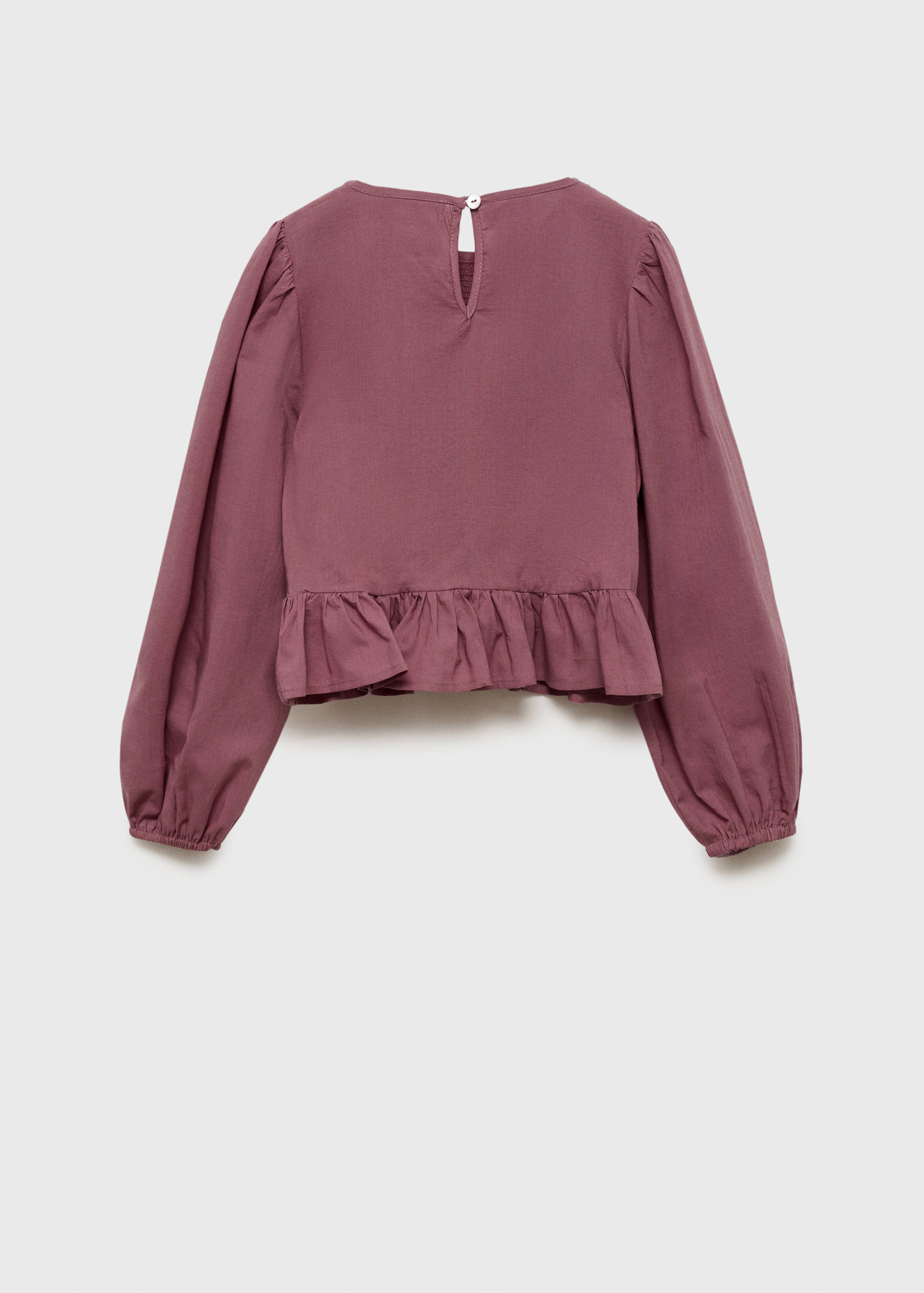 Blusa nido de abeja - Reverso del artículo