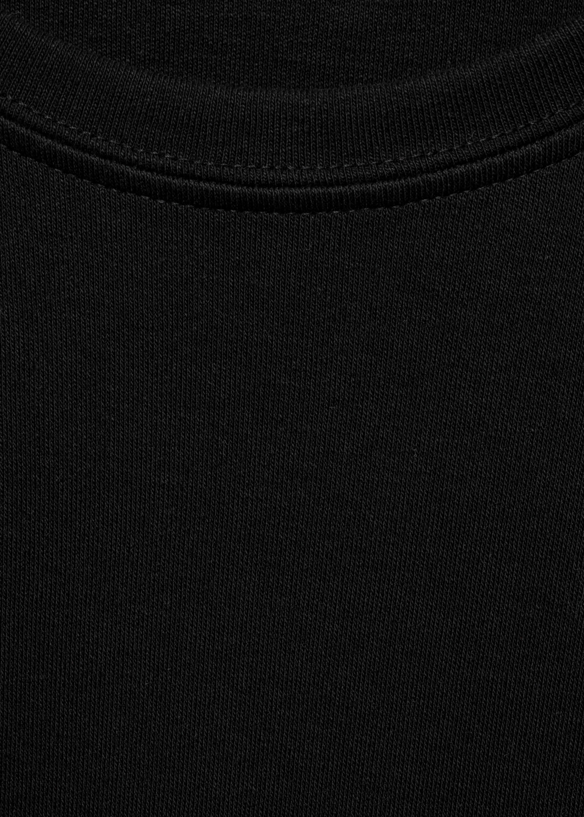 Long sleeve cotton t-shirt - Details of the article 8