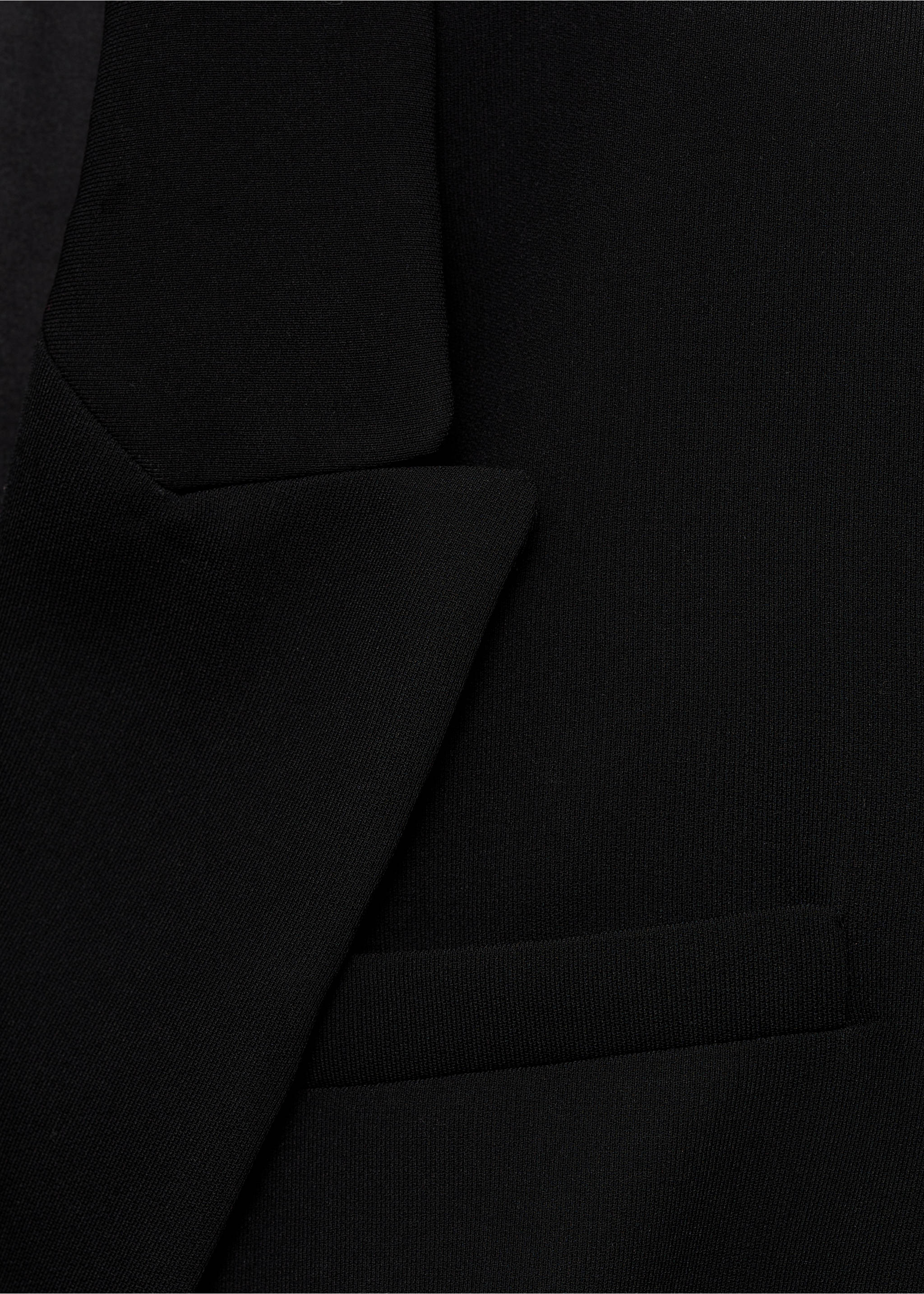 Vestido blazer cinturón - Detalle del artículo 0, Negro. Ref: 87070630-00.