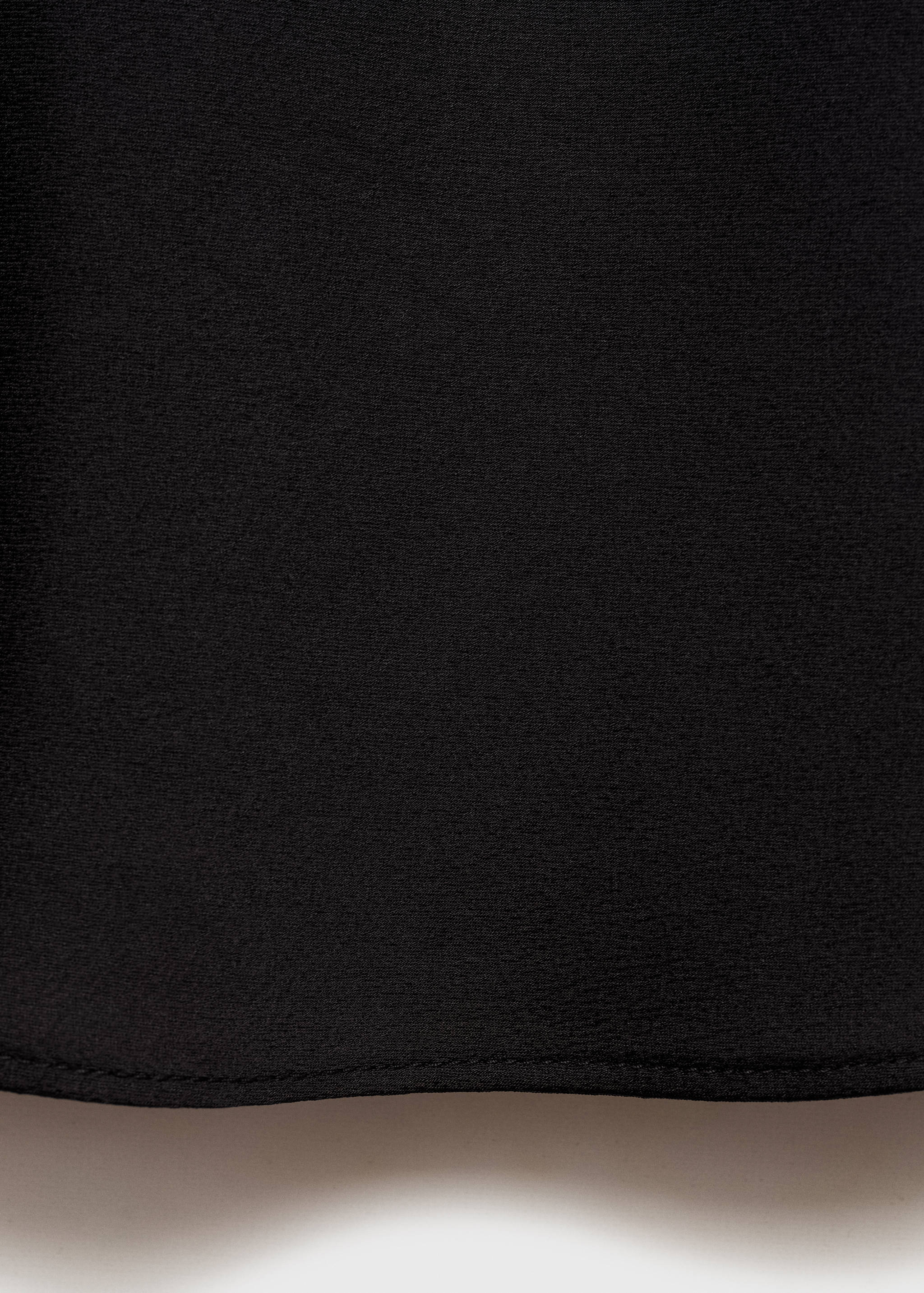 Satin top with thin straps - Details of the article 0