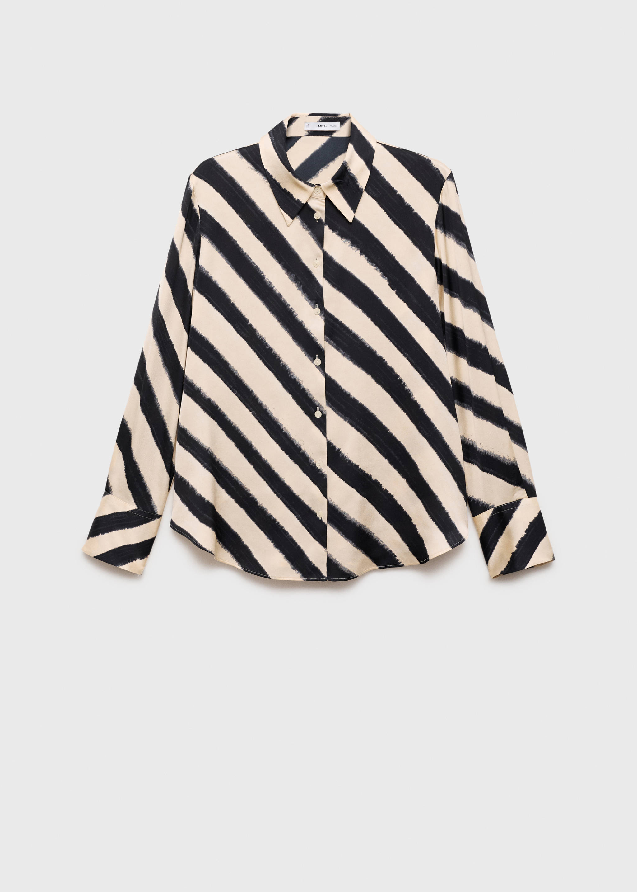 Satin print shirt - Article without model