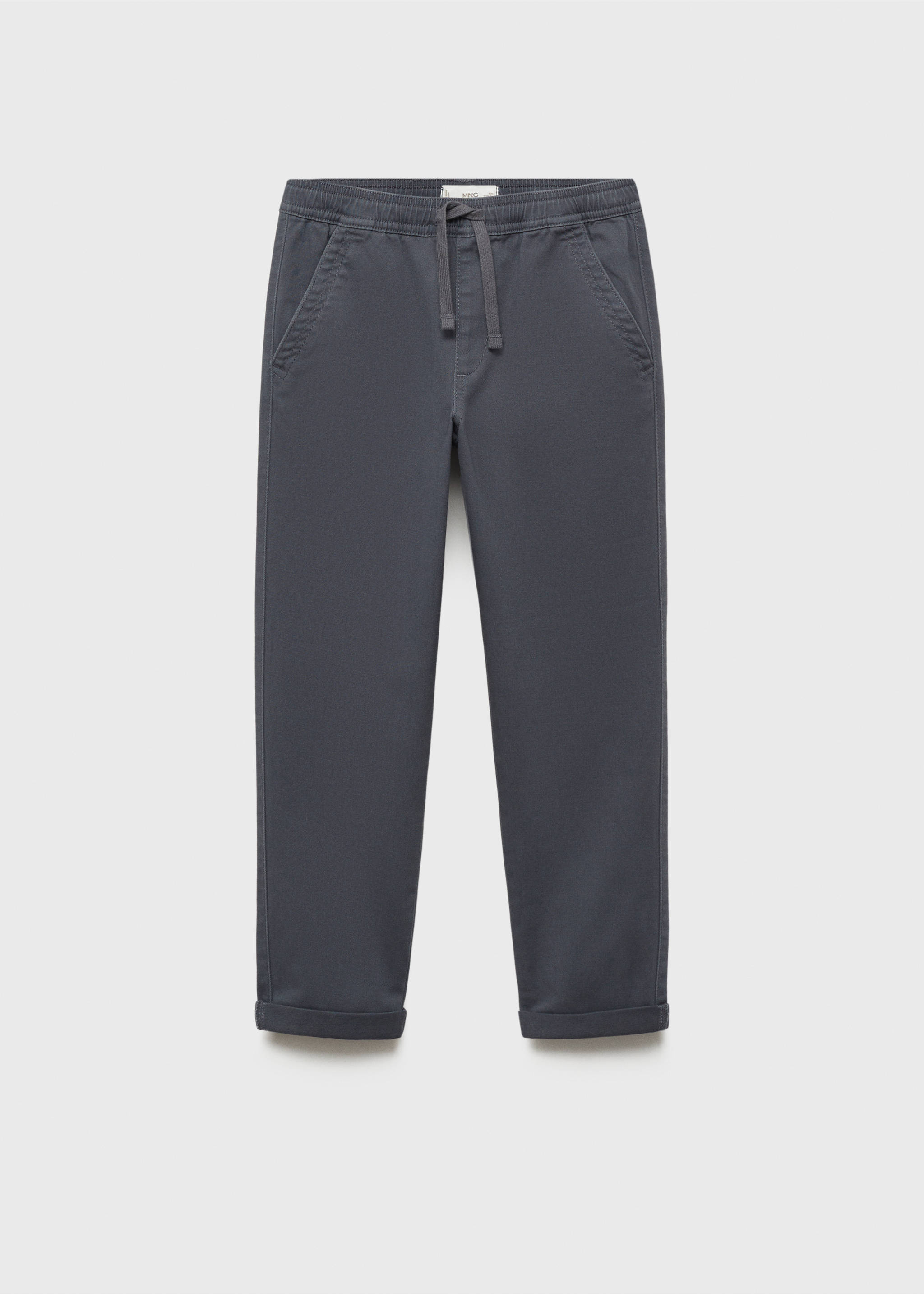 Pantalón cintura elástica - Artículo sin modelo, Gris antracita. Ref: 87070641-00.