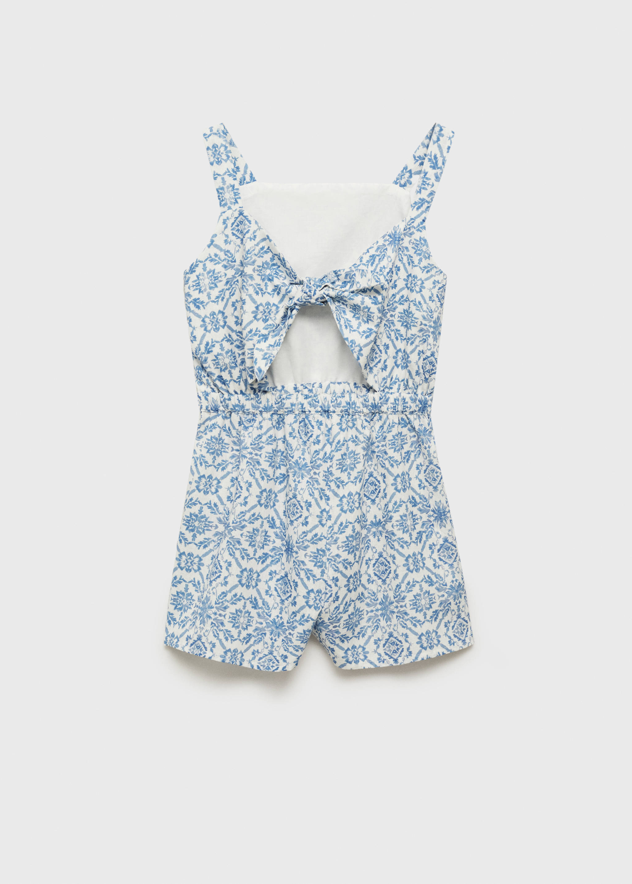 Mono lino estampado - Reverso del artículo