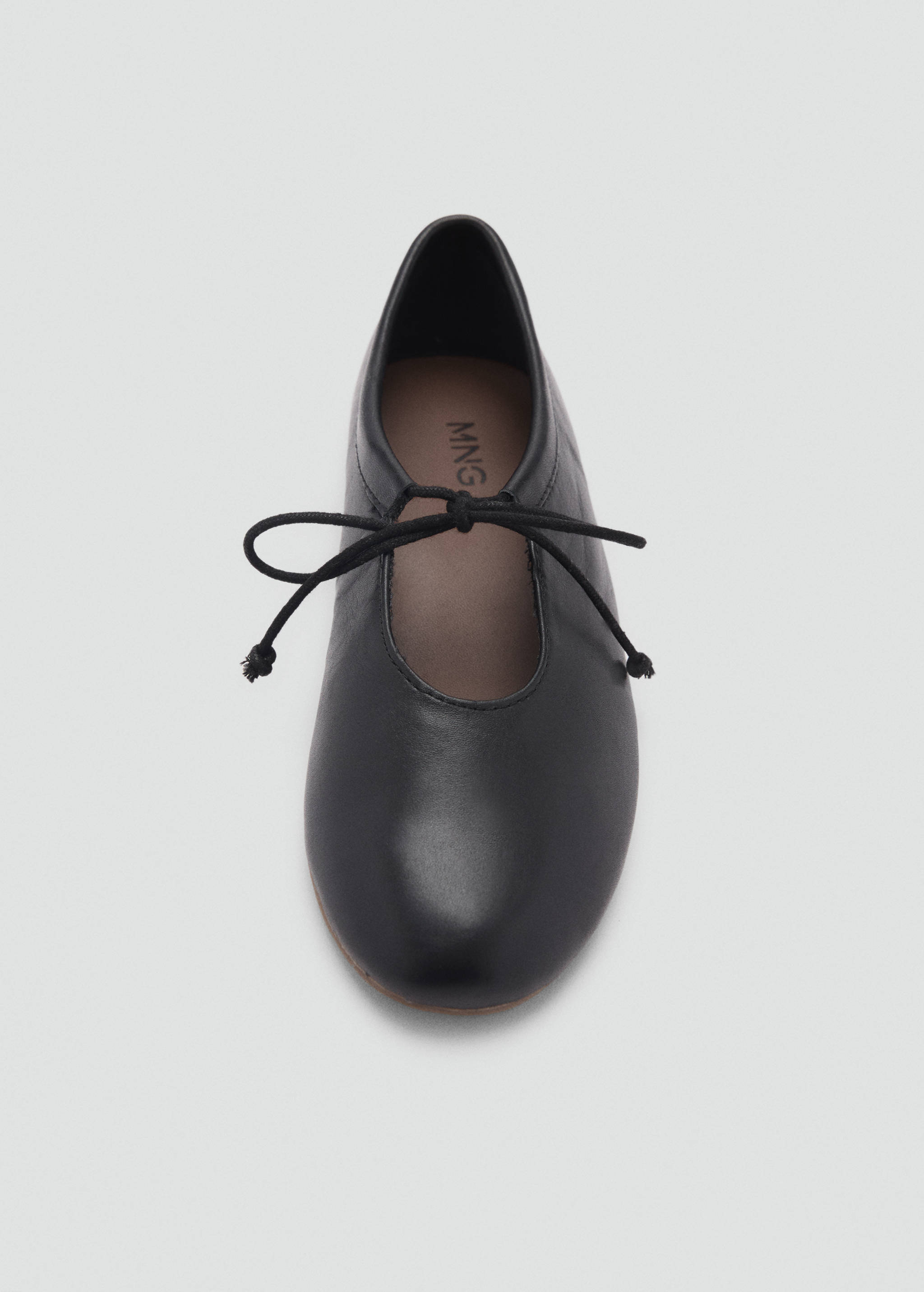 Ballet flats with leather bow - Details of the article 2