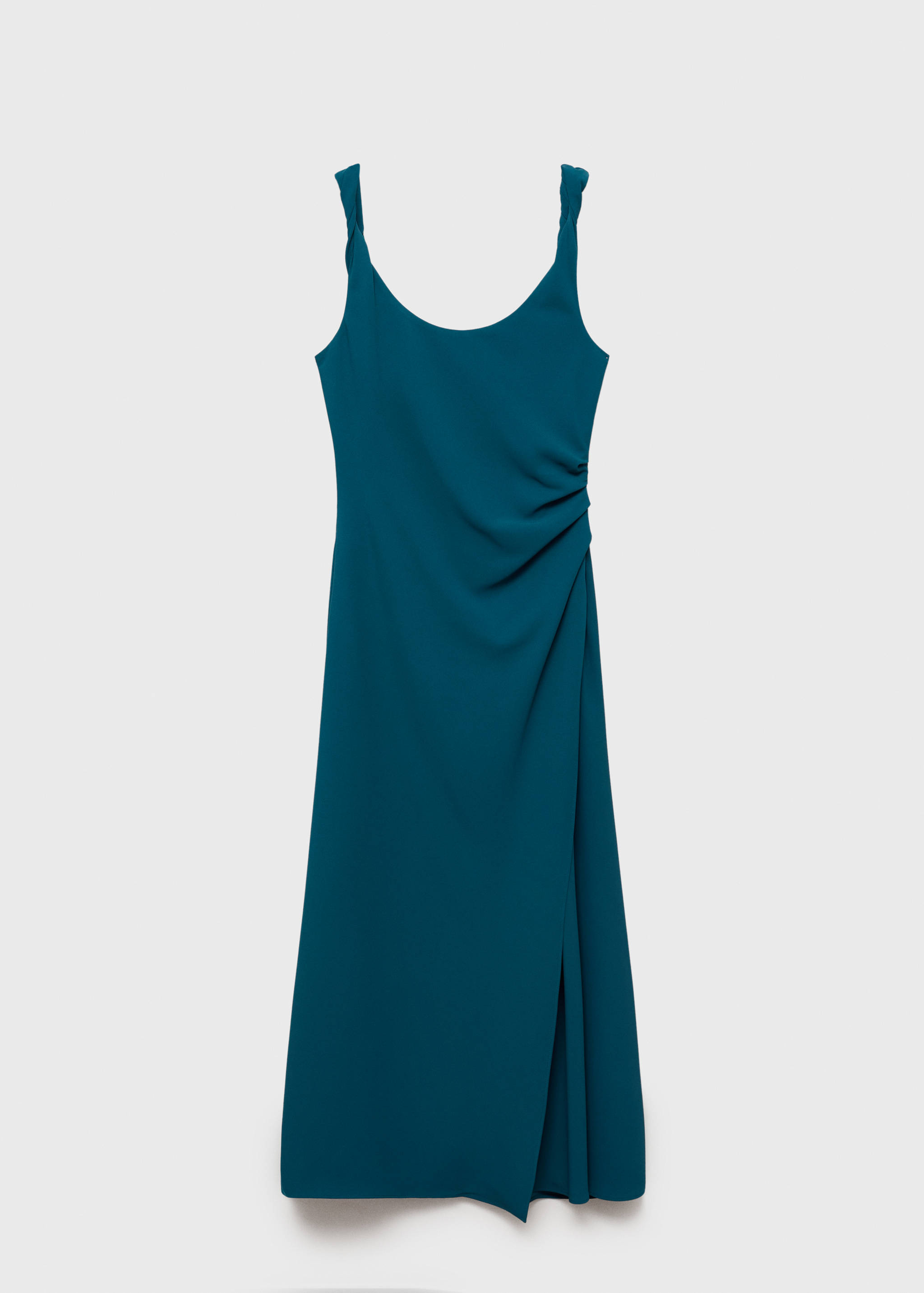 Robe midi froncée - Article sans modèle