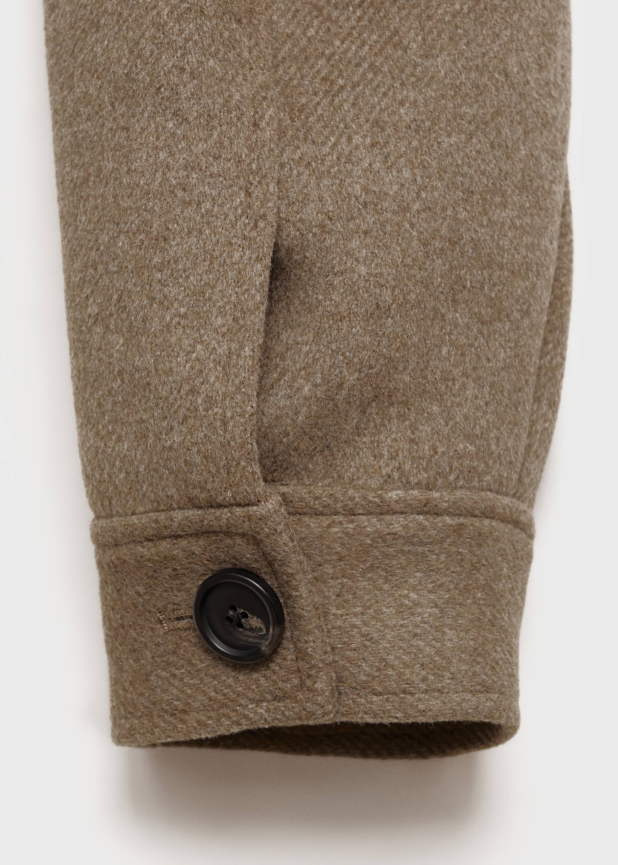 Wool jacket with pockets - Details of the article 0