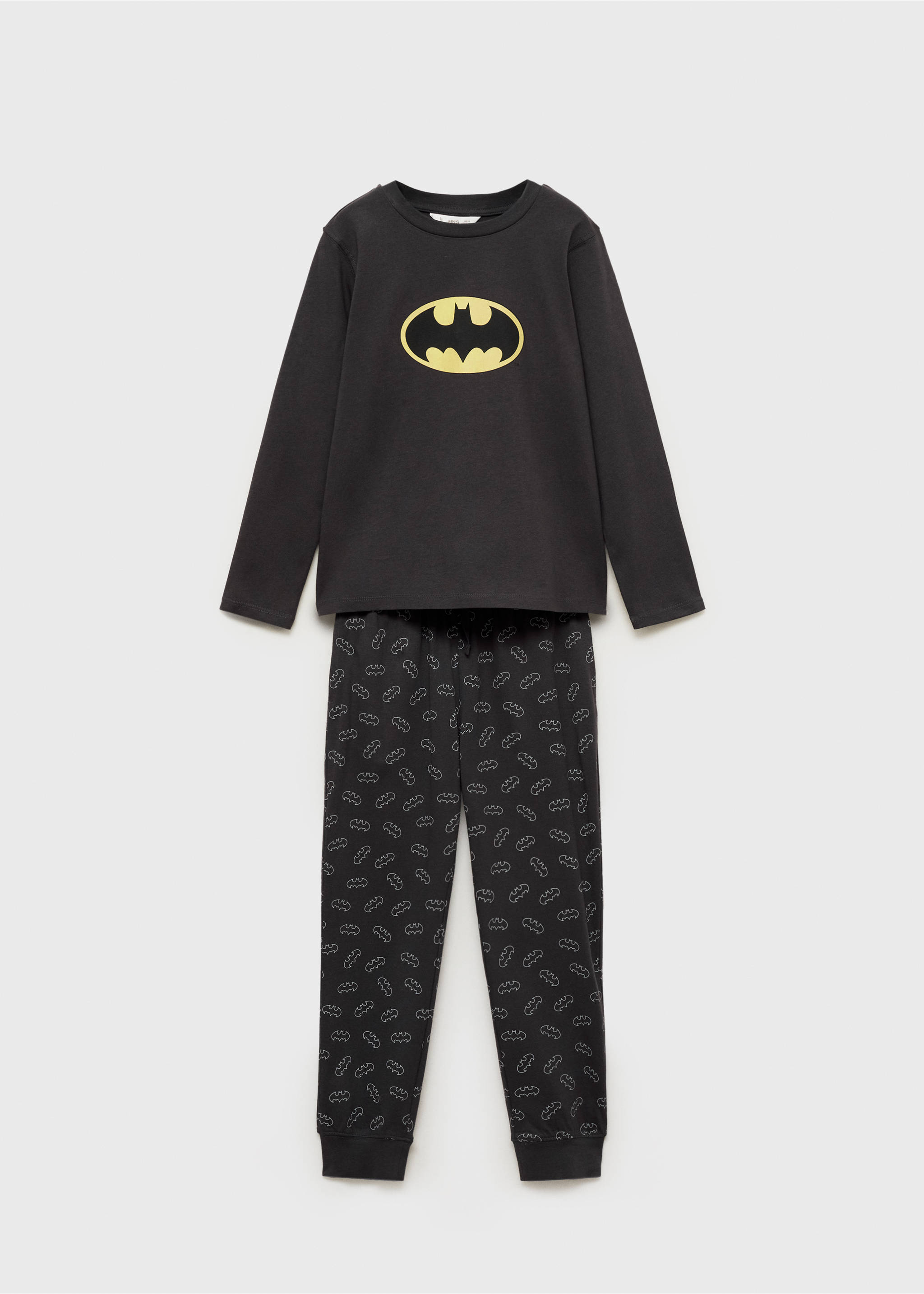 Long Batman pyjamas - Article without model, Charcoal. Ref: 87071047-00.