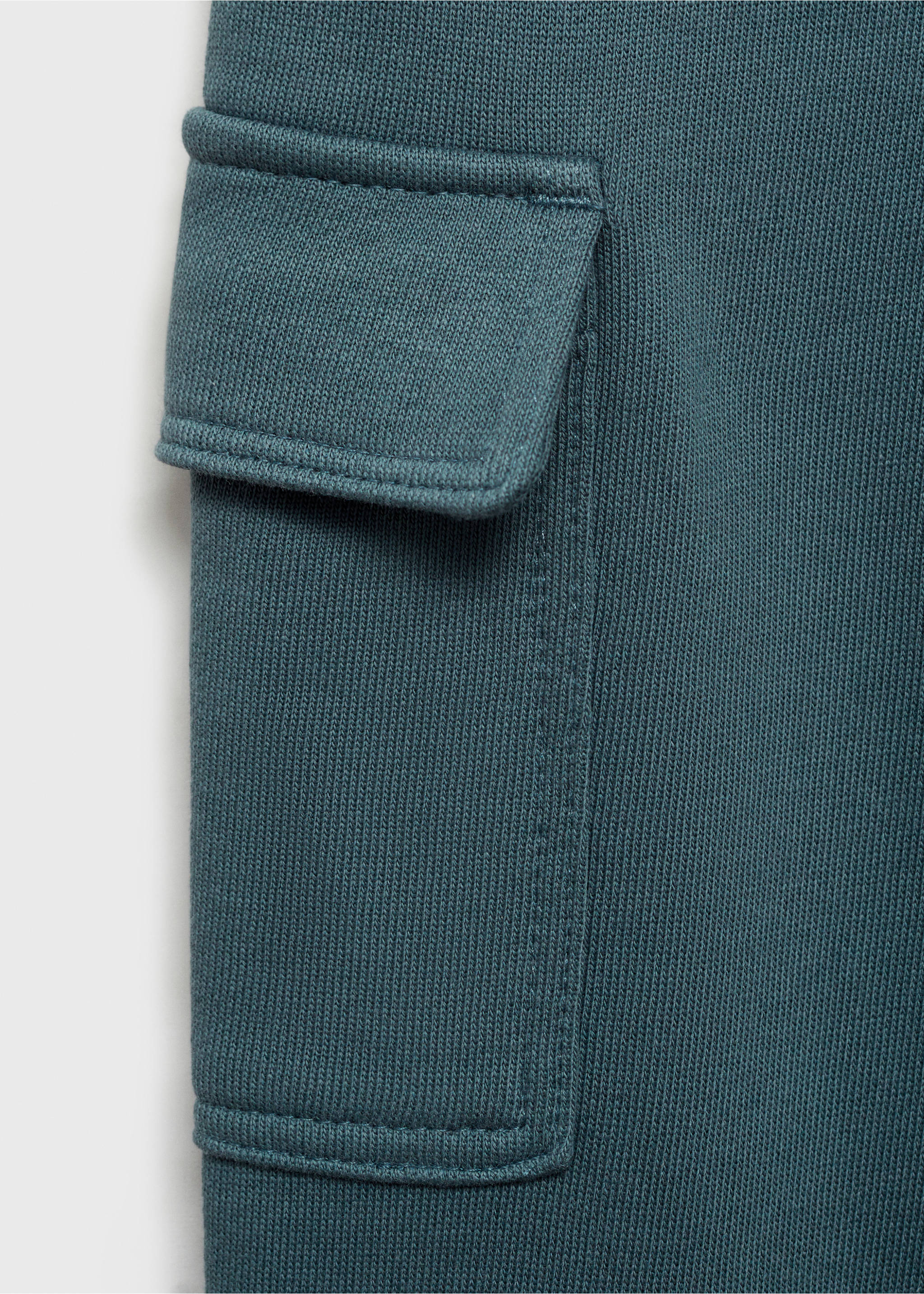 Cargo jogger trousers - Details of the article 0, Forest Green. Ref: 87071048-00.