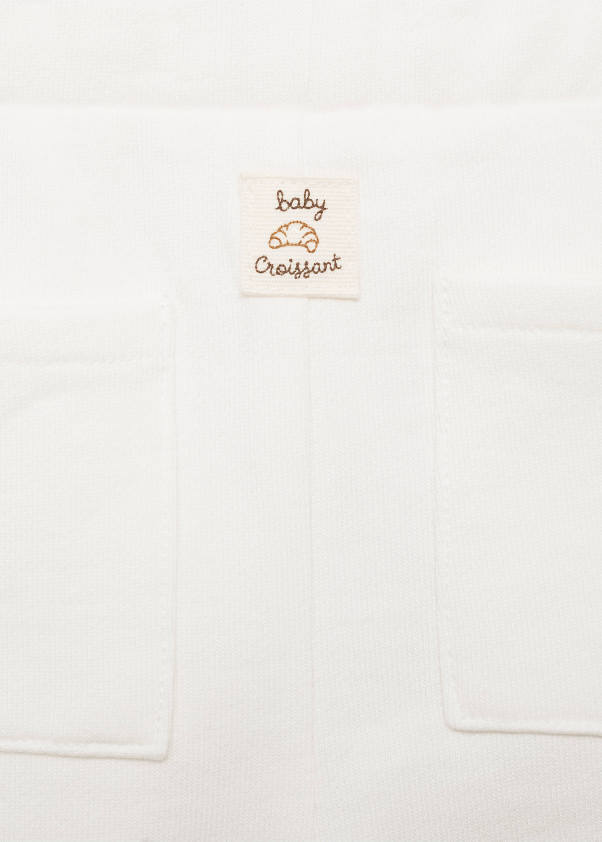 Pantalon jogger maille - Détail de l'article 8, Blanc cassé. Ref: 87071052-00.