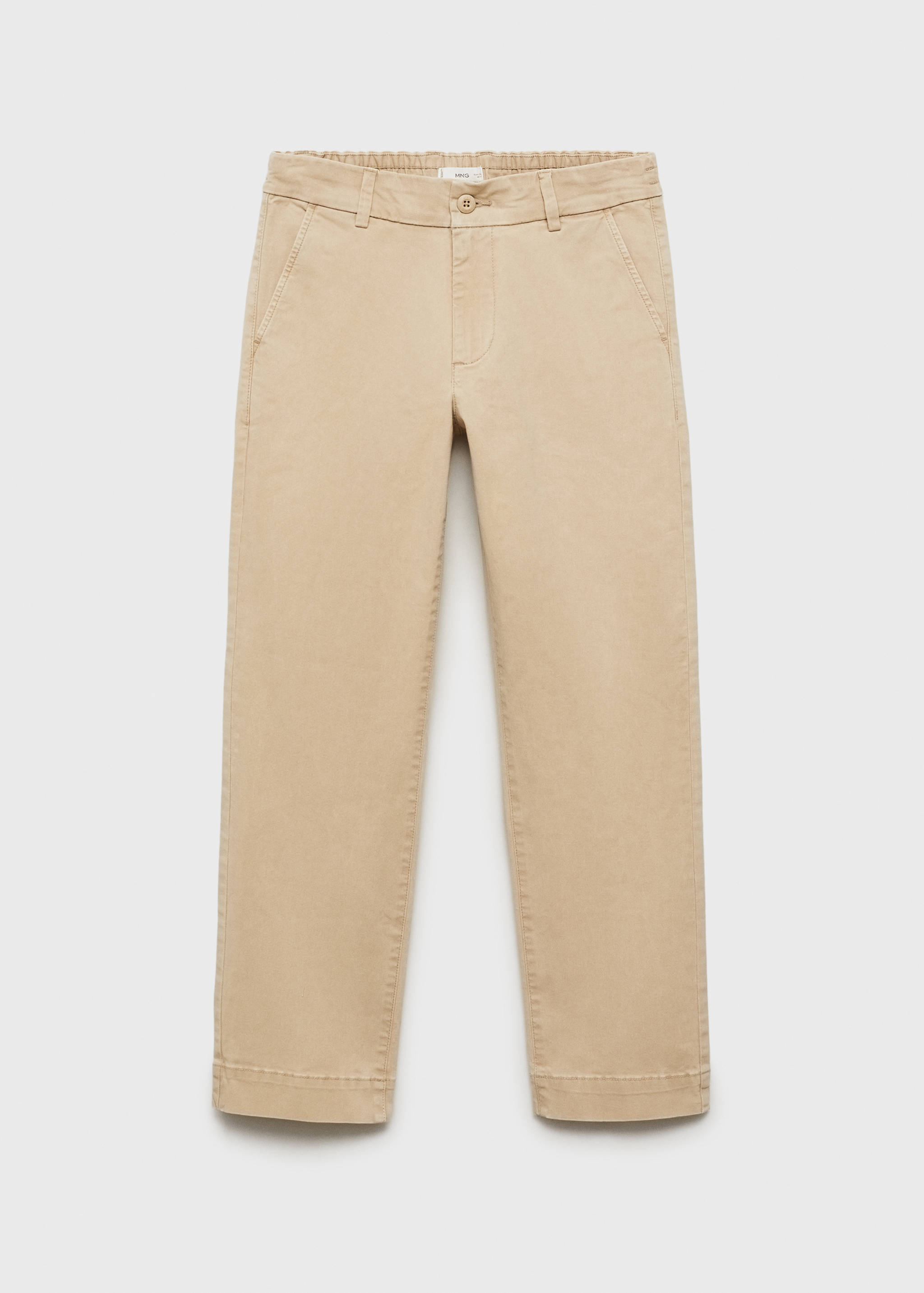 Straight-fit chino trousers - Article without model