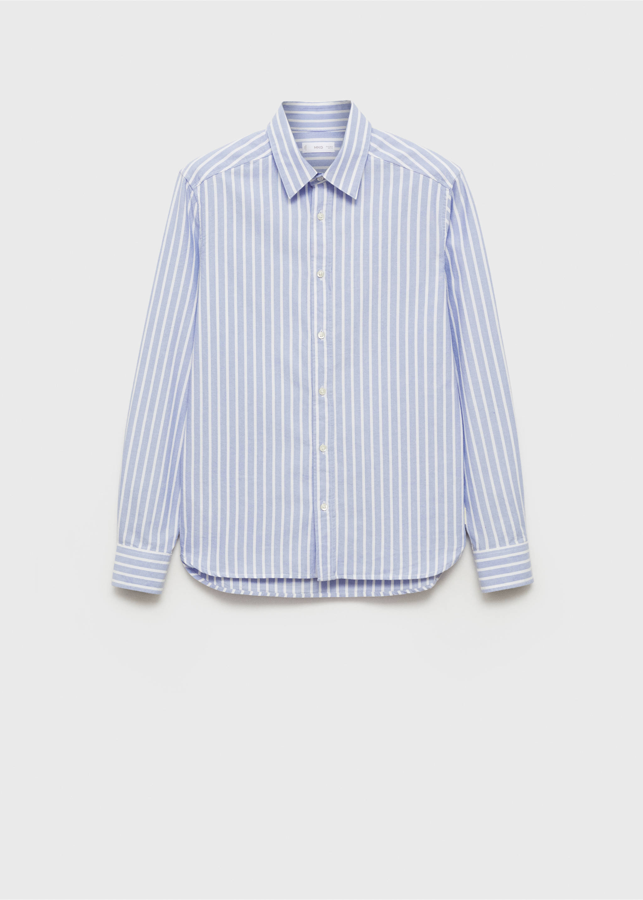 Camisa Oxford ratlles - Article sense model, Blau cel. Ref: 87071054-00.