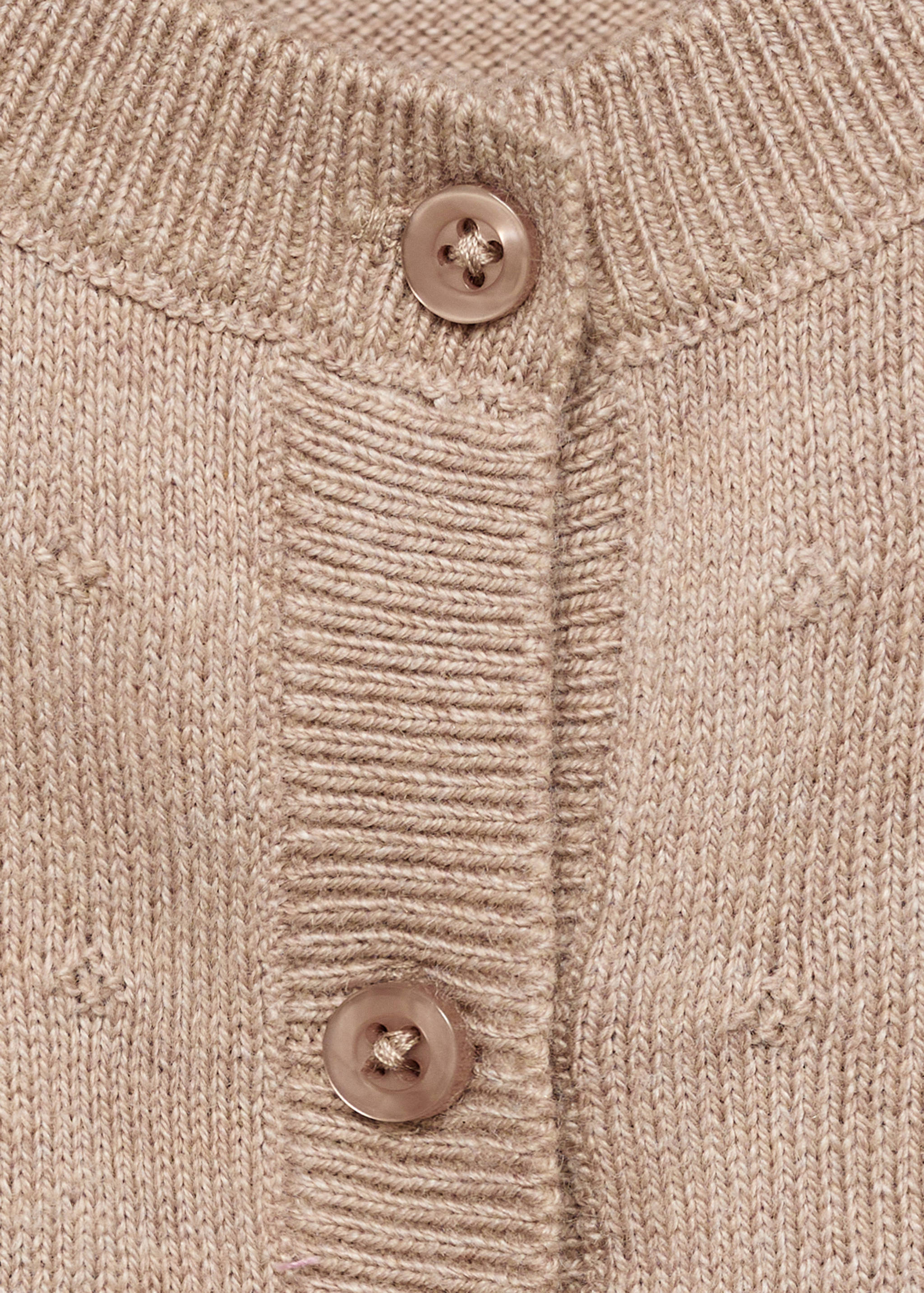 Button knit cardigan - Details of the article 8