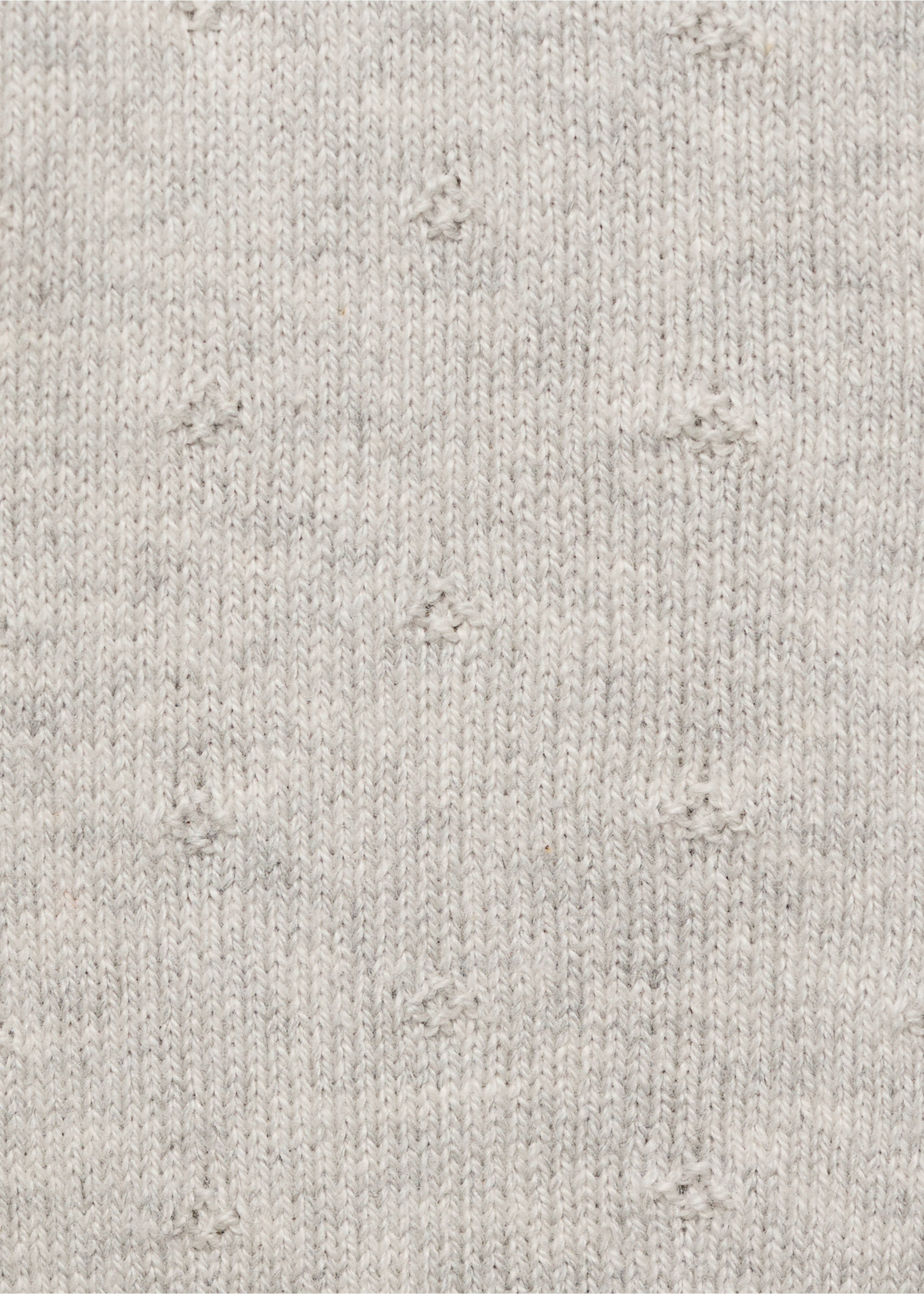 Button knit cardigan - Details of the article 0, Light Heather Grey. Ref: 87071055-00.