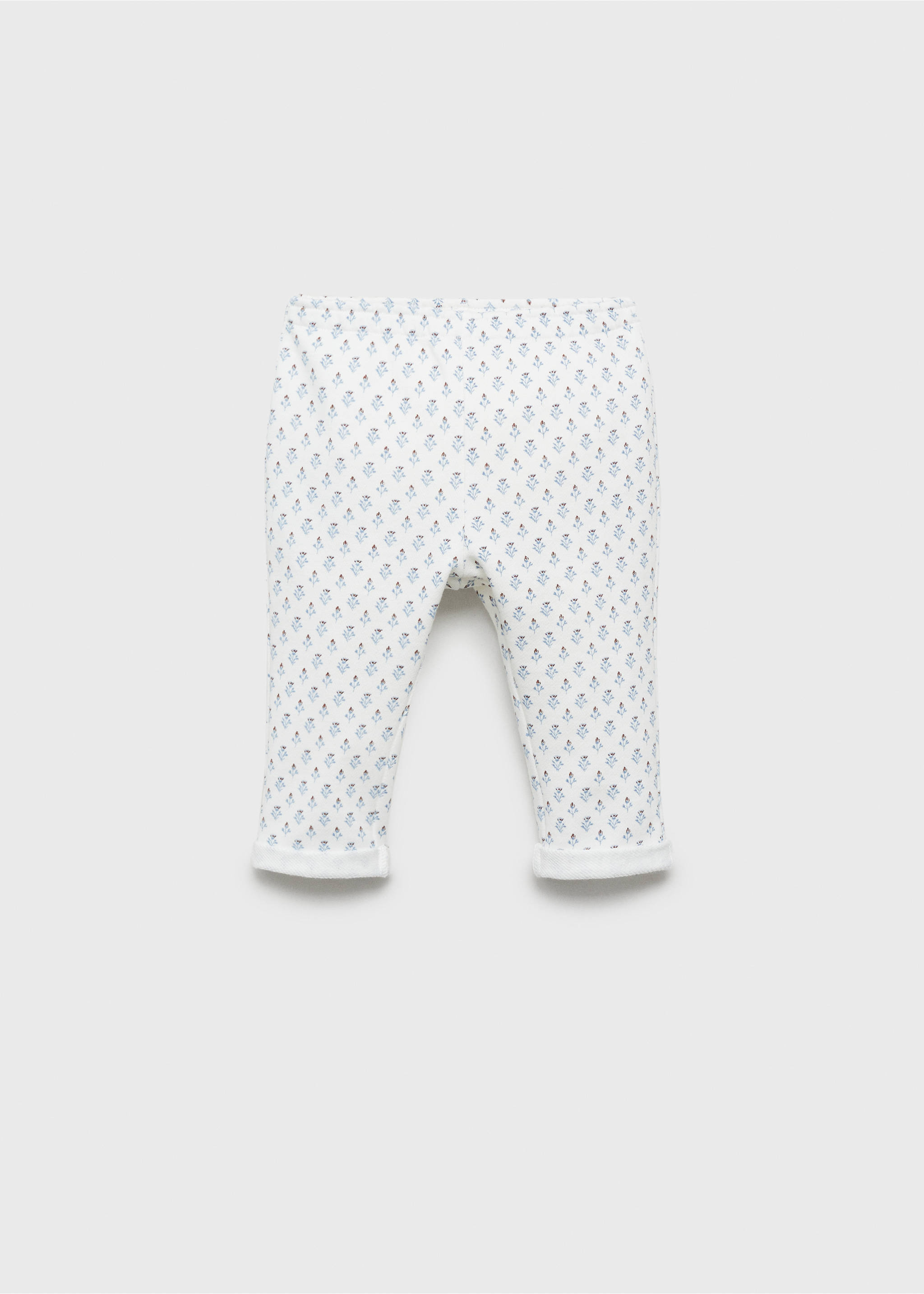 Παντελόνι jogger τύπωμα - Προϊόν χωρίς μοντέλο, Υπόλευκο. Ref: 87071058-00.