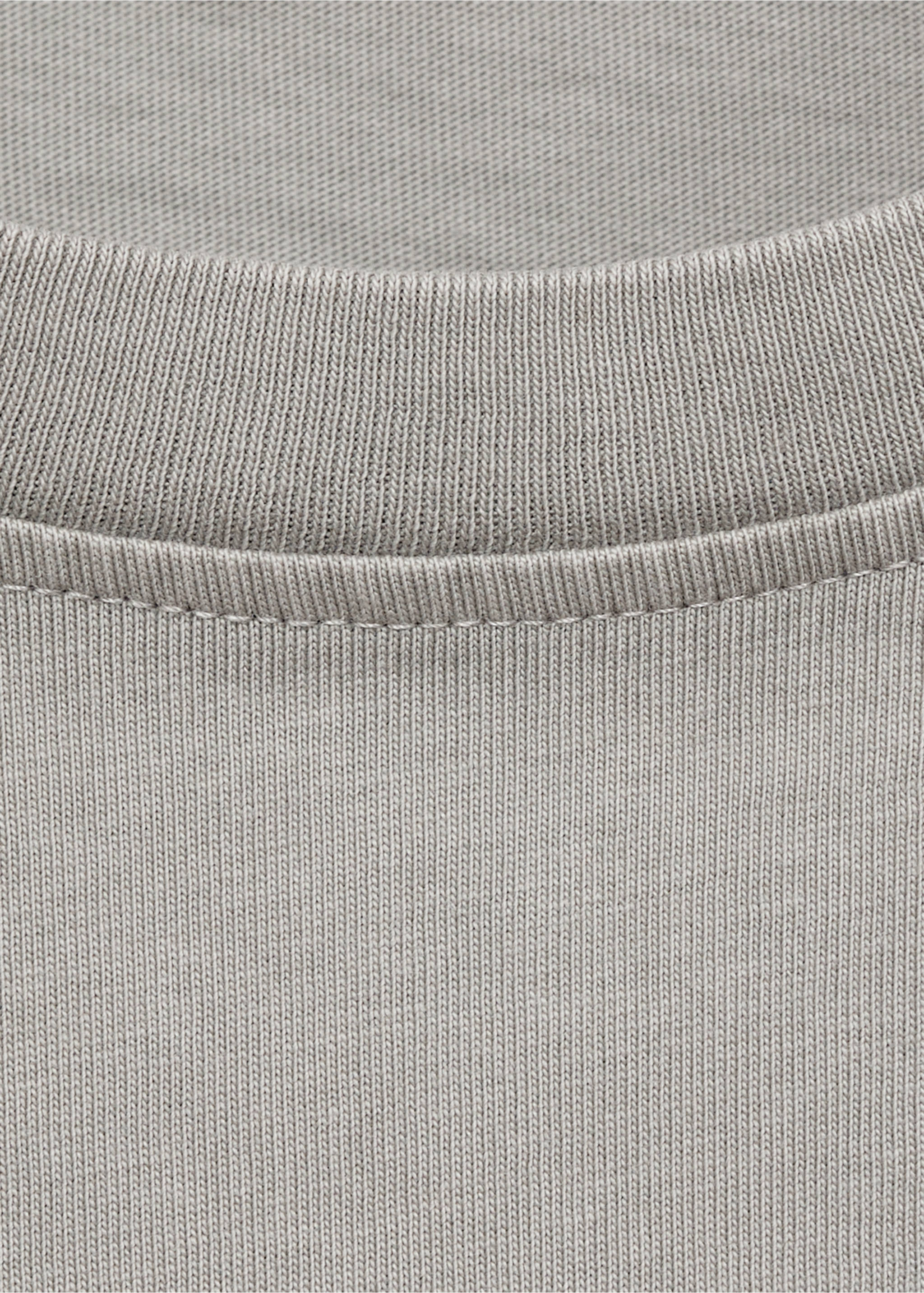 Základní crop top - Detail zboží 8, Šedá. Ref: 87071514-00.